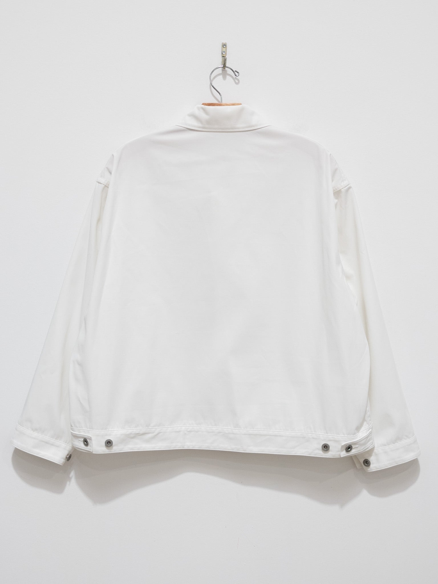 Namu Shop - Y Organic Cotton Recycle Poly Twill Blouson - White