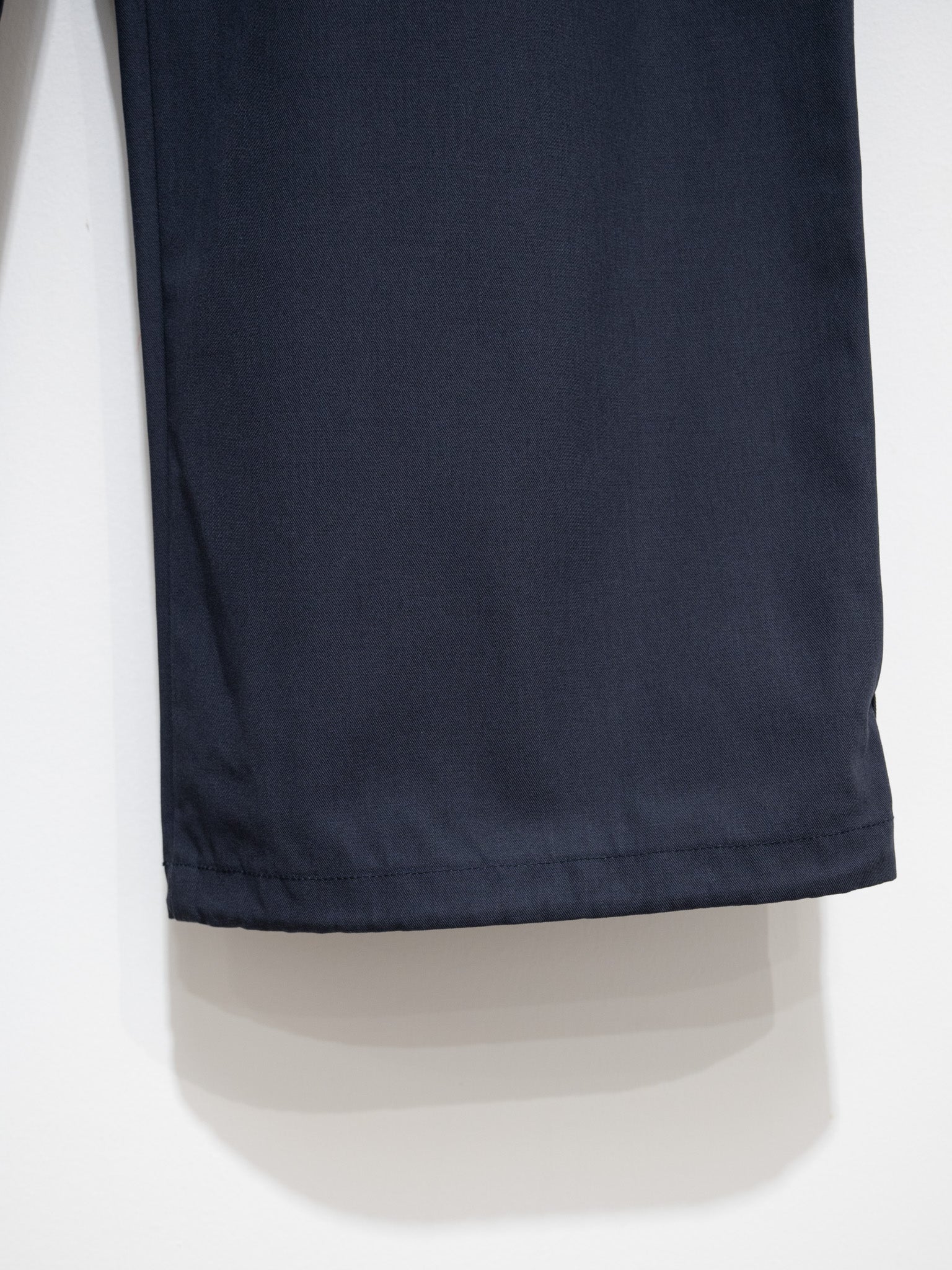 Namu Shop - Y Organic Cotton Recycle Poly Twill Easy Trousers - Navy