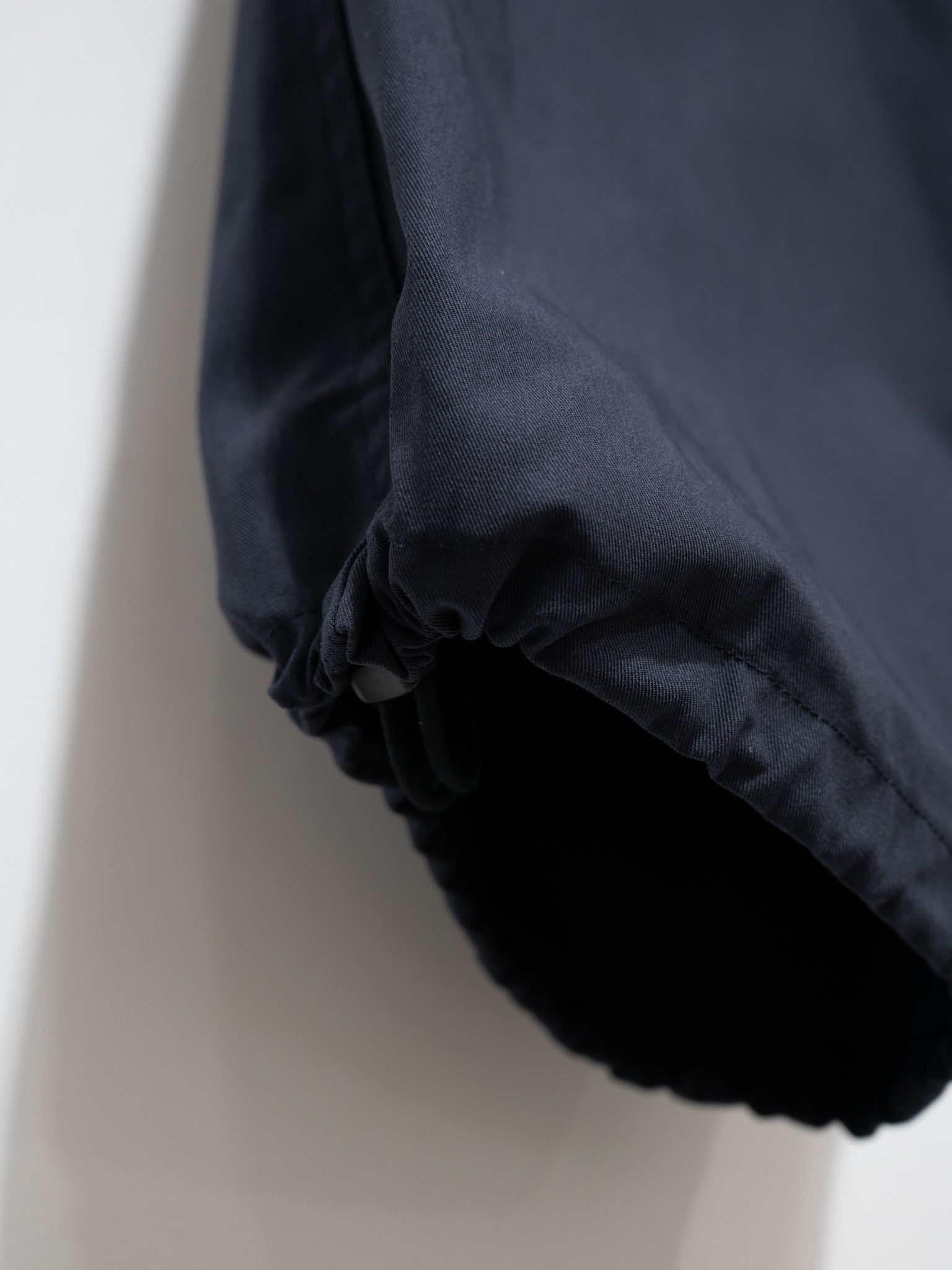 Namu Shop - Y Organic Cotton Recycle Poly Twill Easy Trousers - Navy