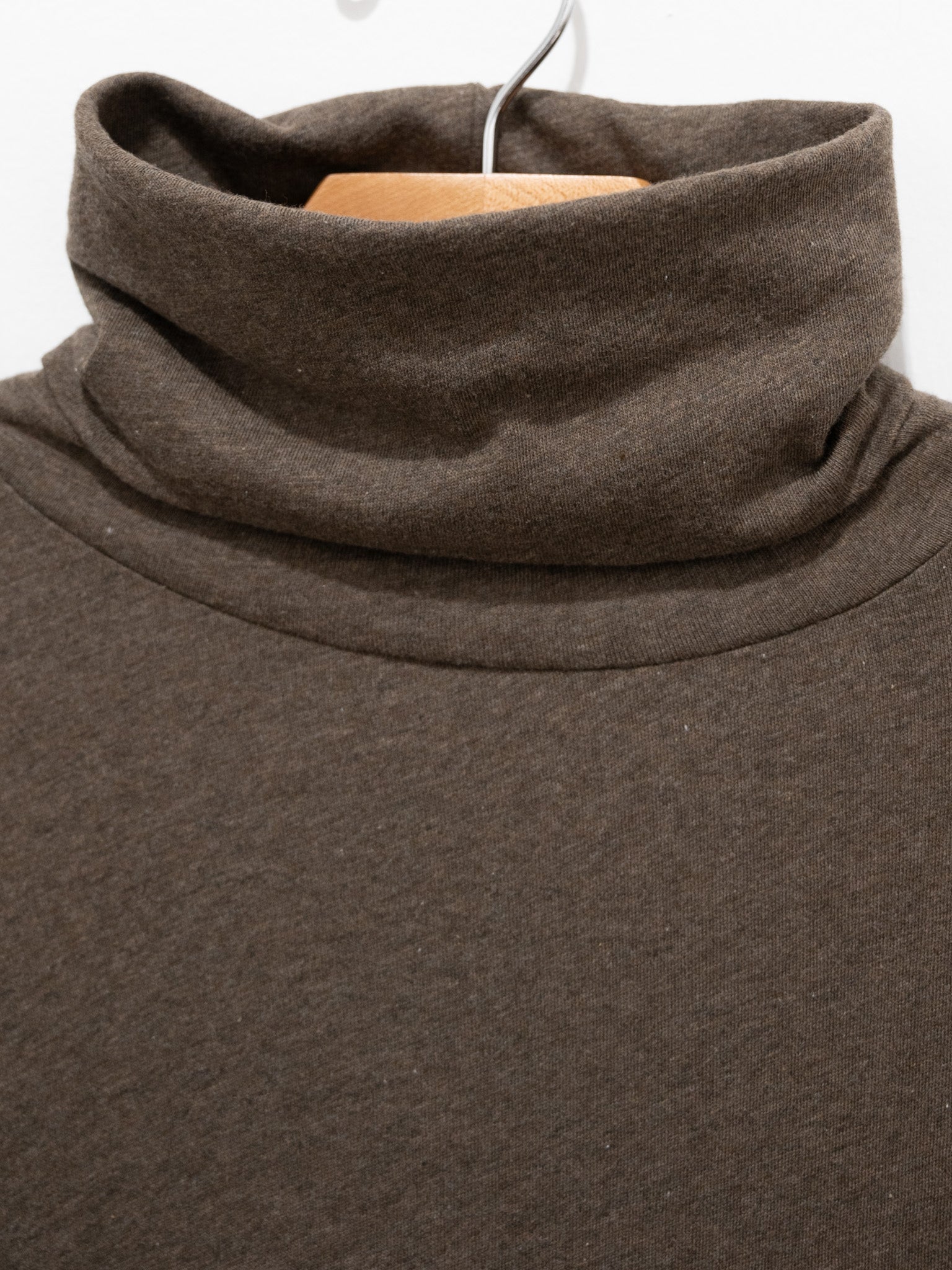 Namu Shop - ICHI Organic Cotton Turtleneck Tee - Mocha
