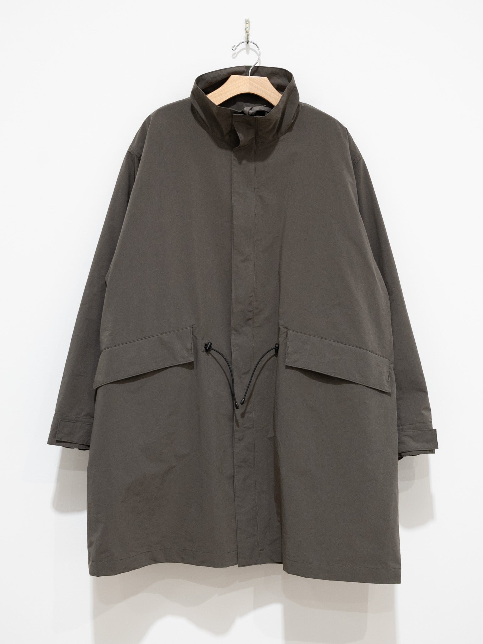 Namu Shop - Kaptain Sunshine Mill Coat - Black Olive