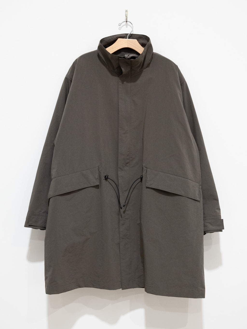 Namu Shop - Kaptain Sunshine Mill Coat - Black Olive