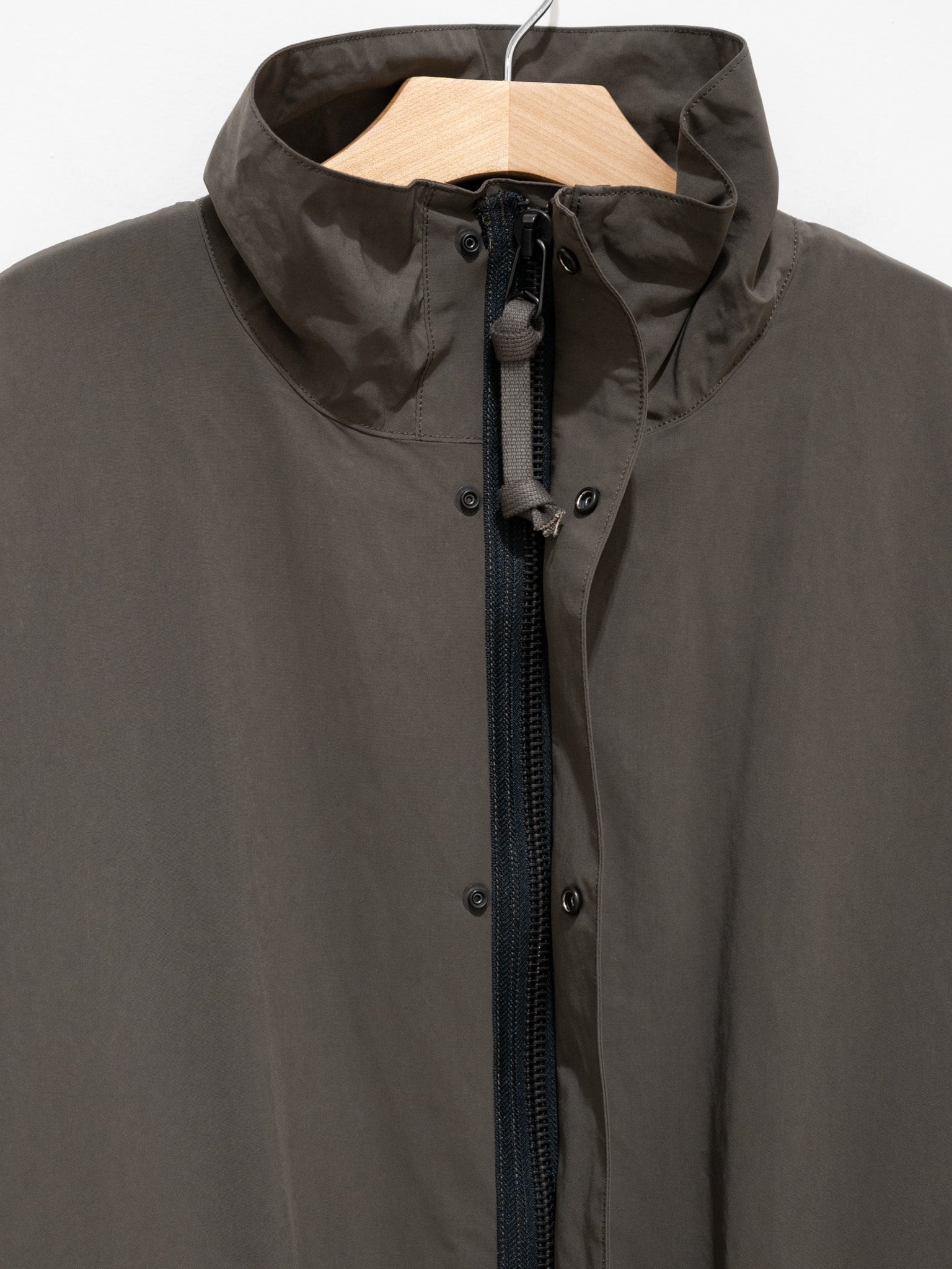 Namu Shop - Kaptain Sunshine Mill Coat - Black Olive