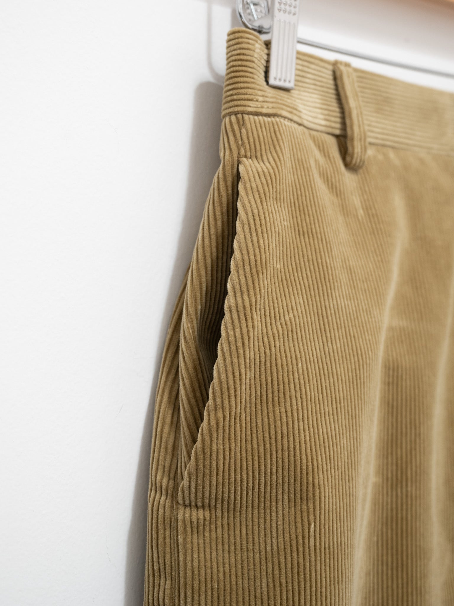 Namu Shop - Yleve Cotton Corduroy Skirt - Khaki