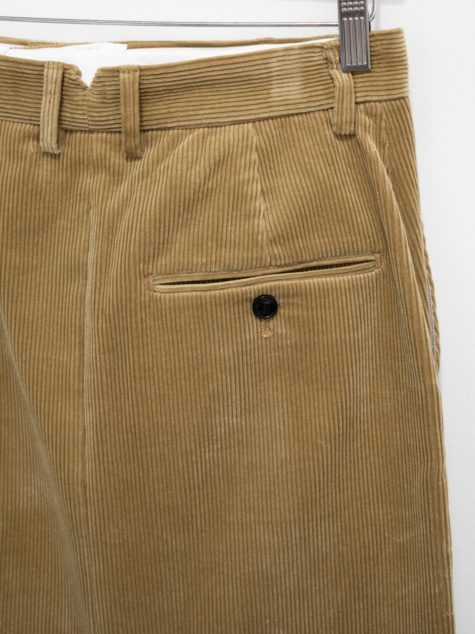 Namu Shop - Yleve Cotton Corduroy Skirt - Khaki