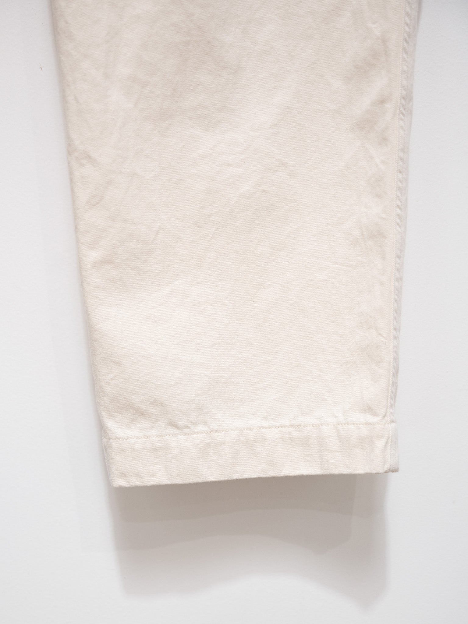 Namu Shop - Hatski 2-Tack Easy Chino Pants - Ecru