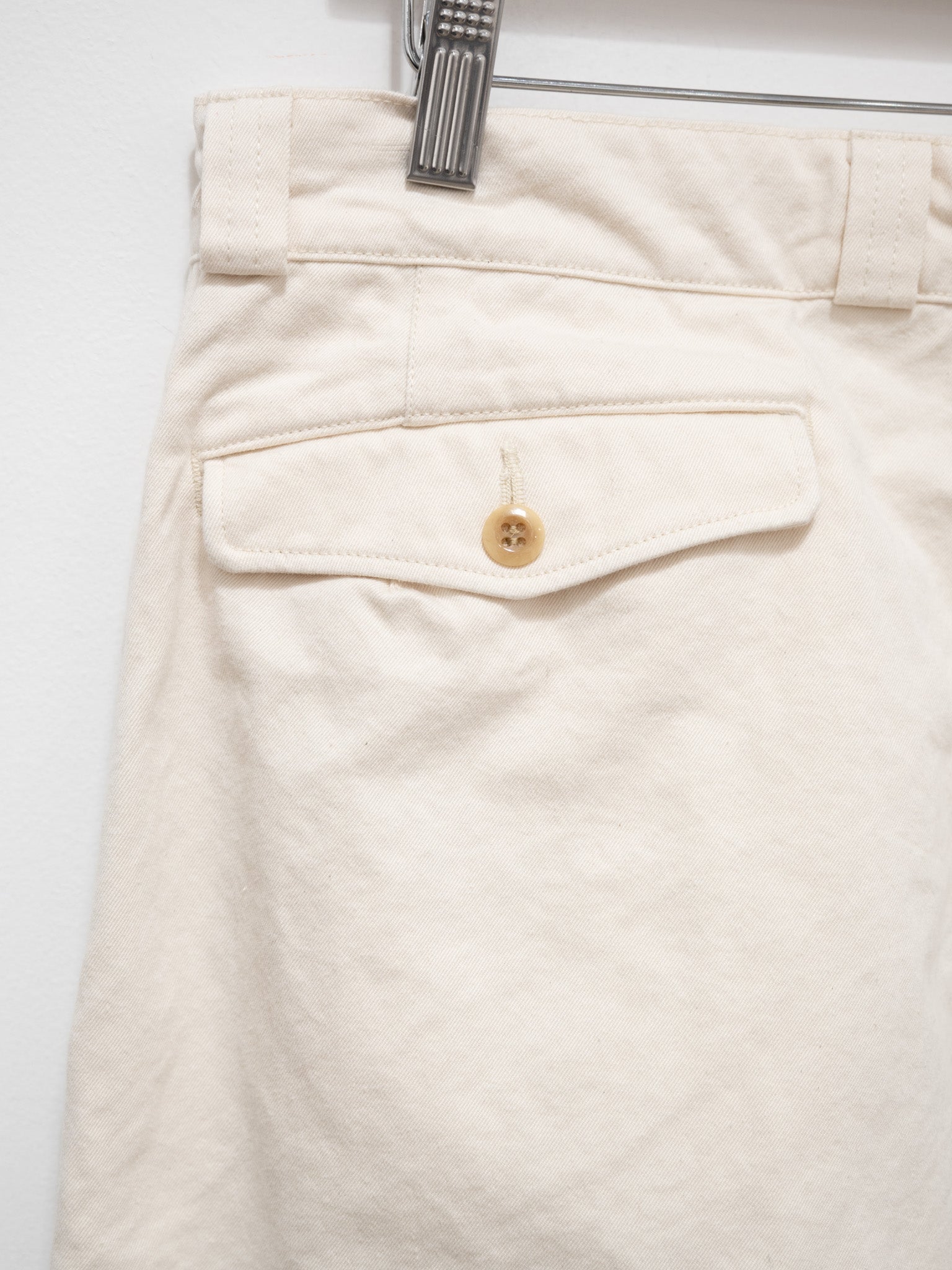 Namu Shop - Hatski 2-Tack Easy Chino Pants - Ecru