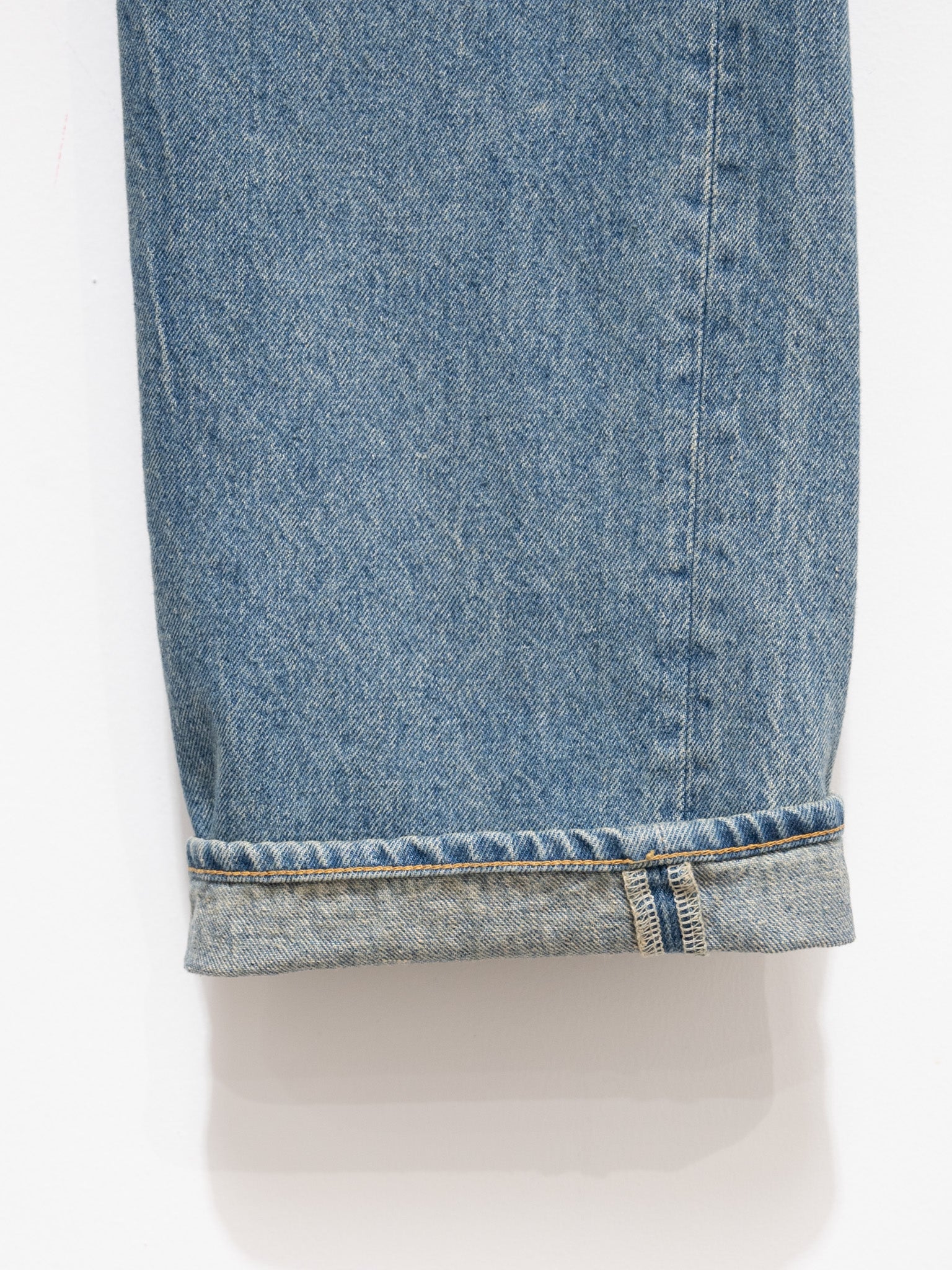 Namu Shop - Kaptain Sunshine Skate Shoecut Denim Pants - Indigo Vintage Wash