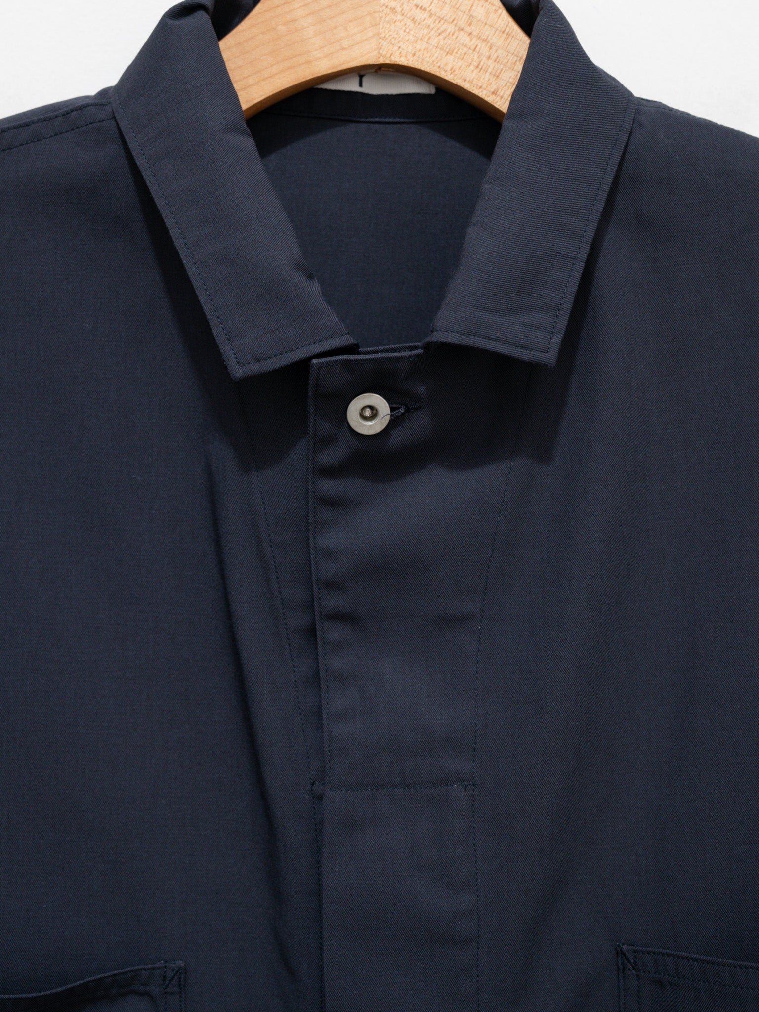 Namu Shop - Y Organic Cotton Recycle Poly Twill Blouson - Navy