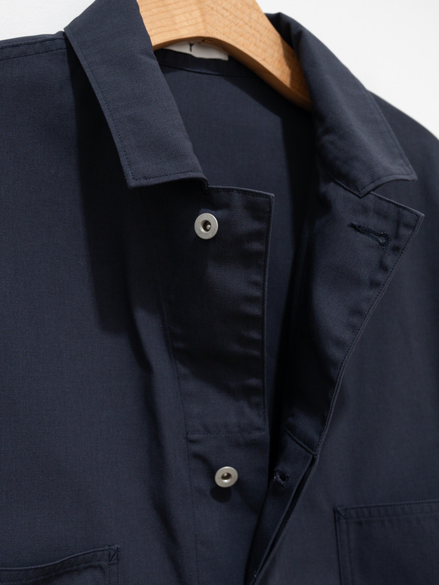 Namu Shop - Y Organic Cotton Recycle Poly Twill Blouson - Navy