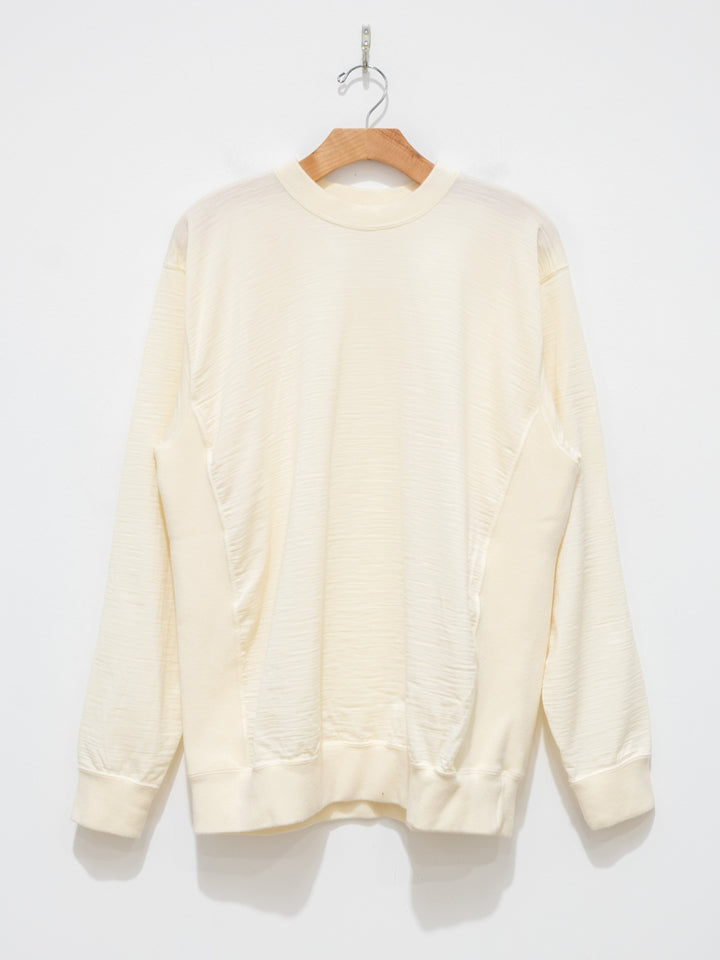 Namu Shop - Hatski Washable Wool Crewneck - Ecru