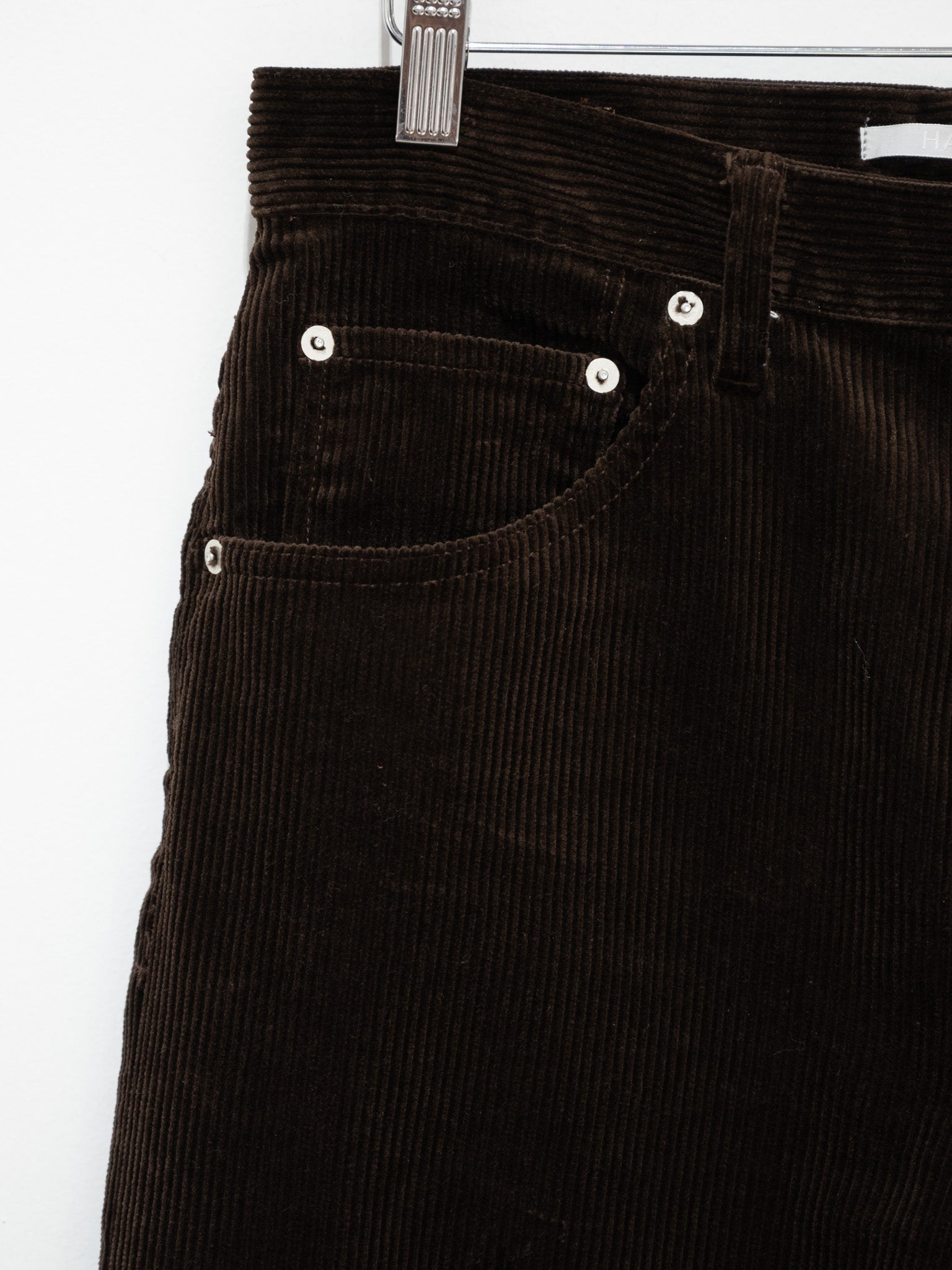 Namu Shop - Hatski Loose Tapered Corduroy - Brown