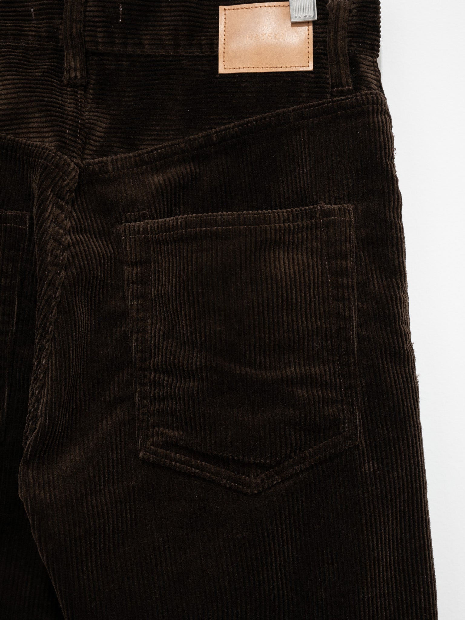 Namu Shop - Hatski Loose Tapered Corduroy - Brown