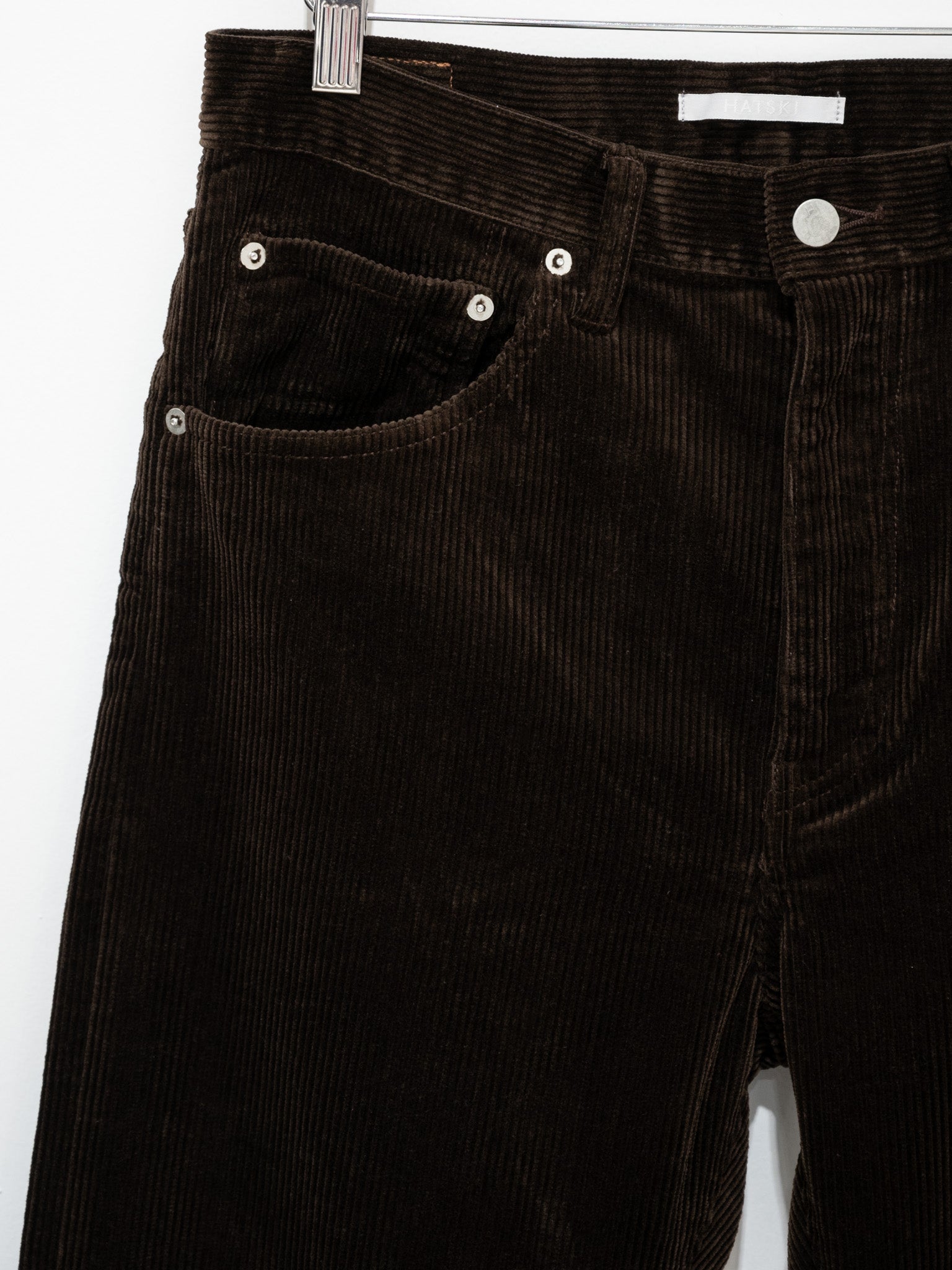 Namu Shop - Hatski Regular Tapered Corduroy - Brown