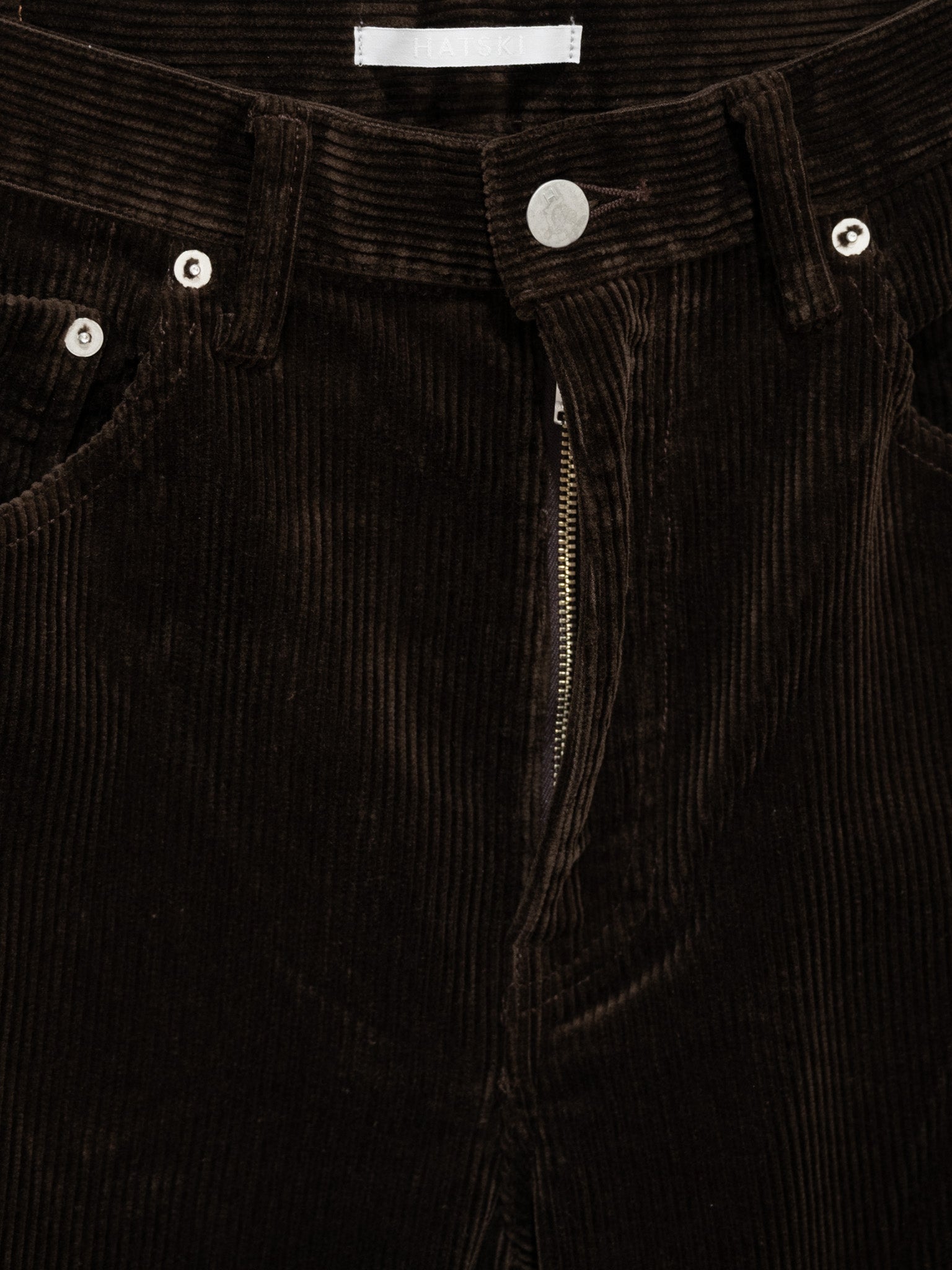 Namu Shop - Hatski Regular Tapered Corduroy - Brown