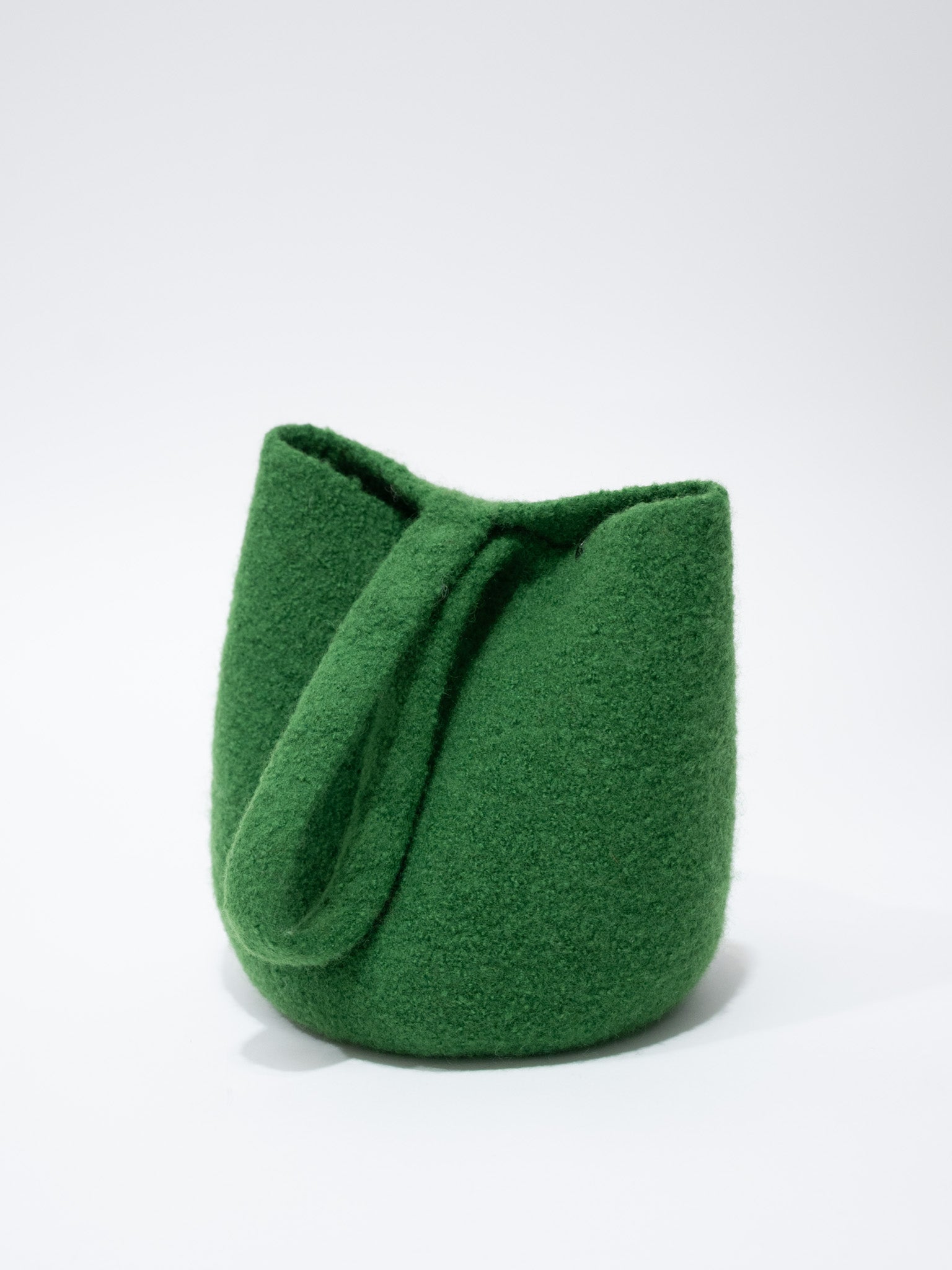 Namu Shop - cecilie telle Small Bucket Bag - Grass Green