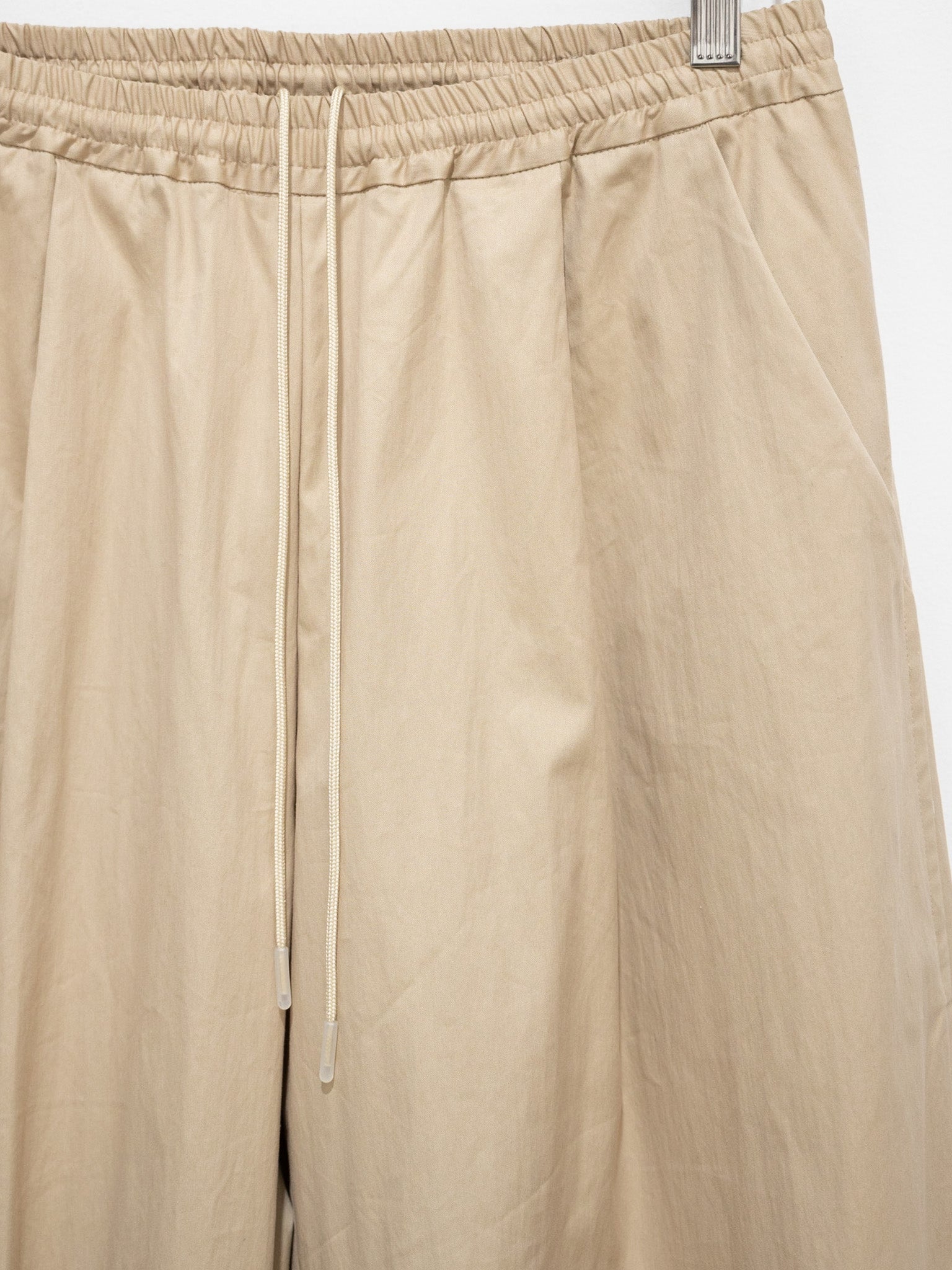 Namu Shop - Veritecoeur C/N Straight Pants - Beige