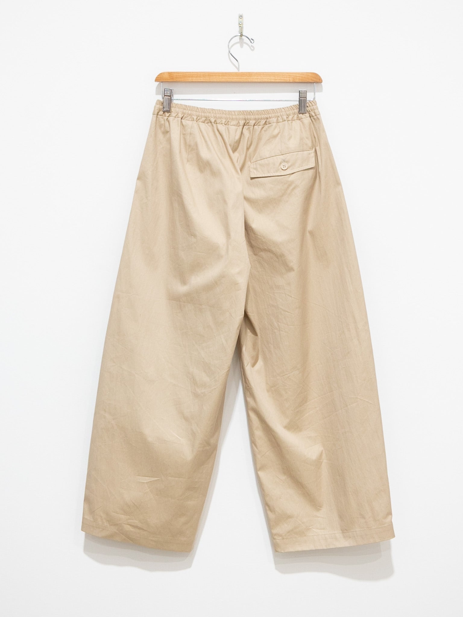 Namu Shop - Veritecoeur C/N Straight Pants - Beige