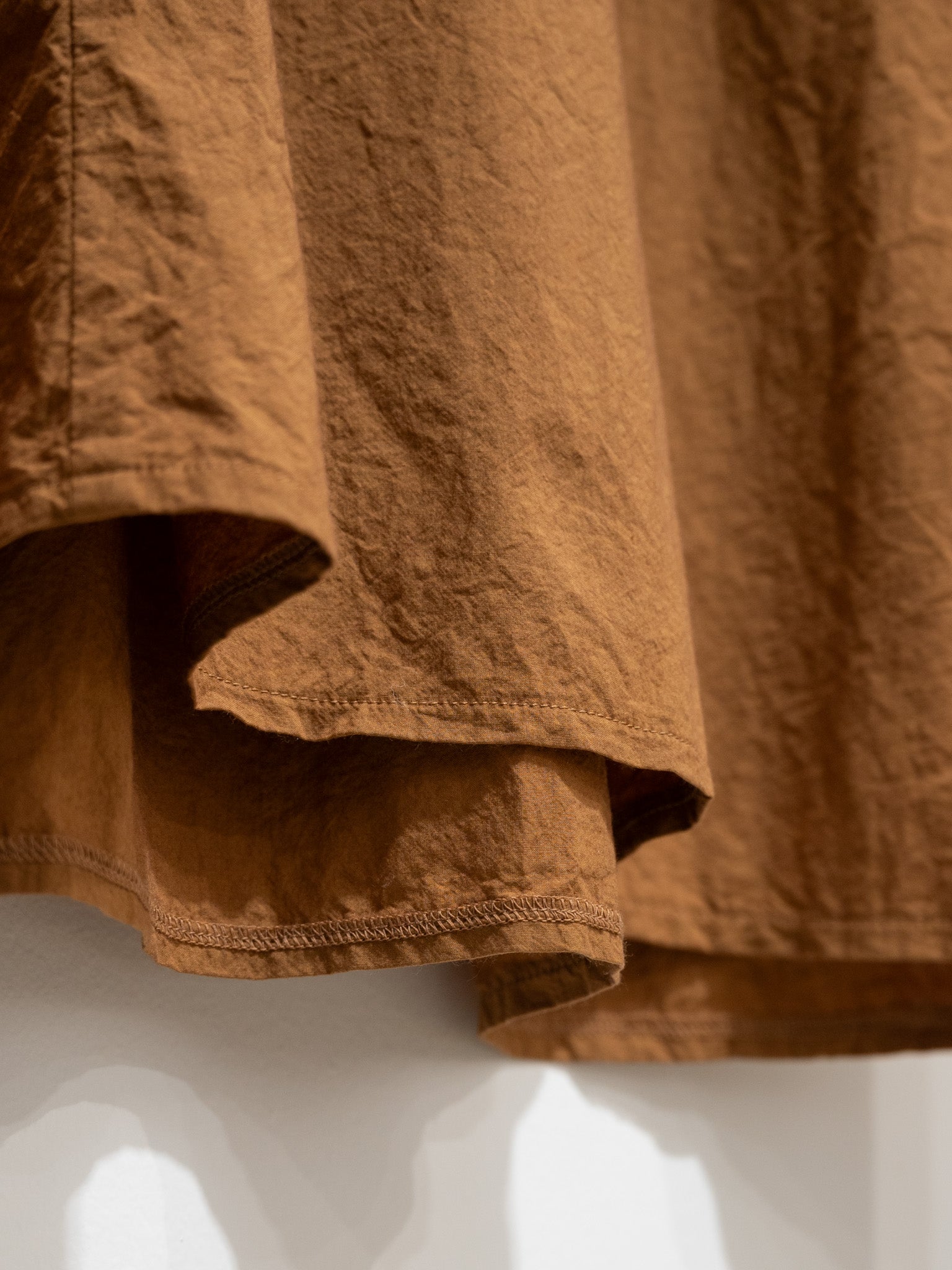 Namu Shop - Veritecoeur Tailored Collar Dress - Brown