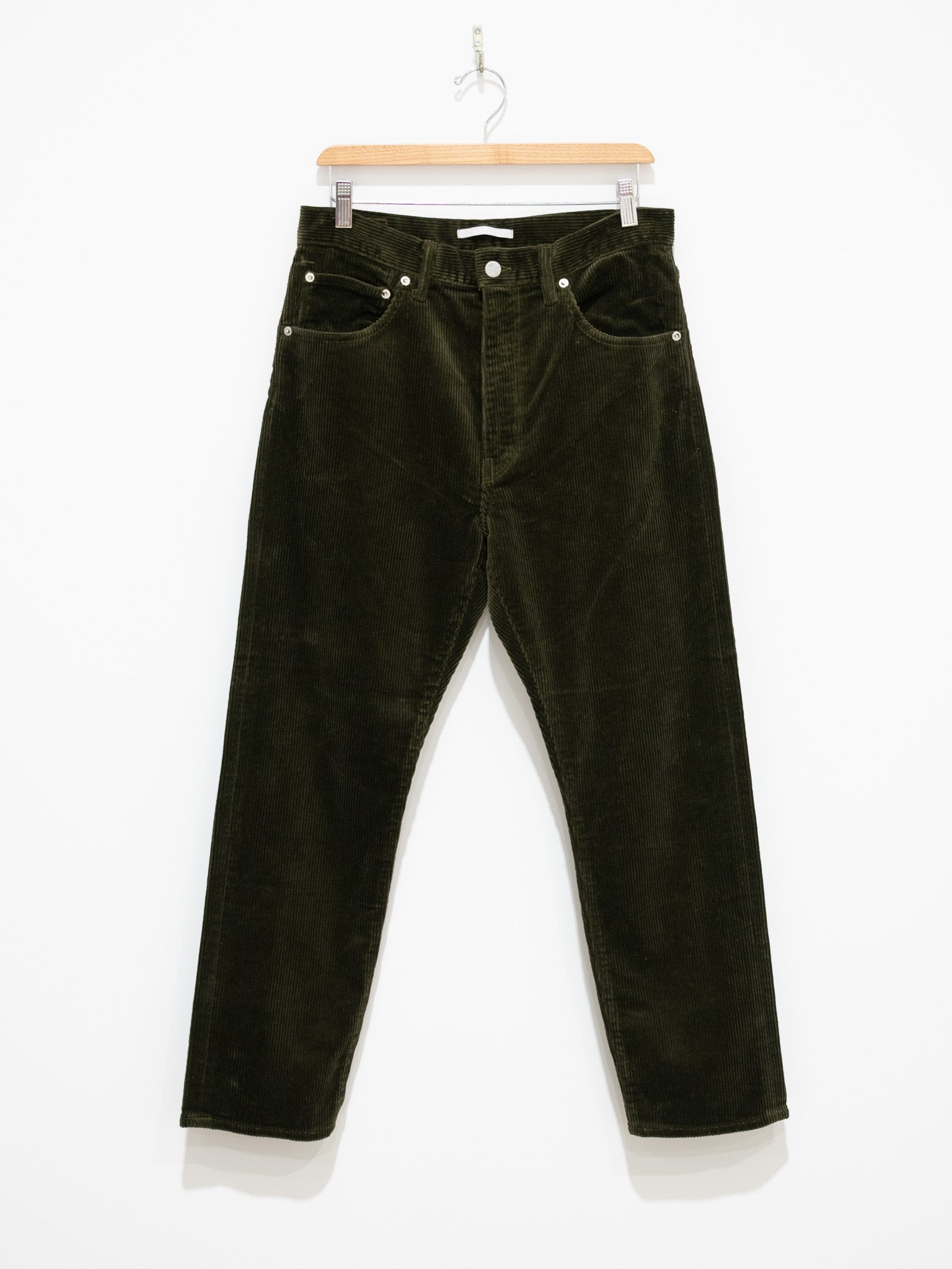 Namu Shop - Hatski Regular Tapered Corduroy - Olive