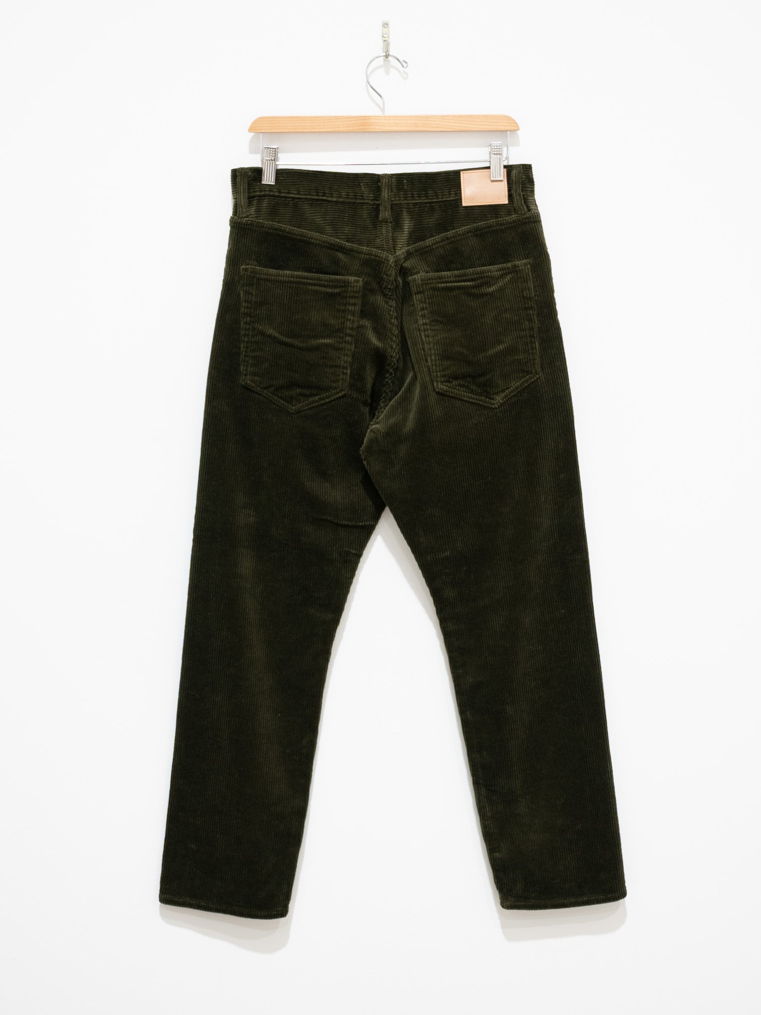 Namu Shop - Hatski Regular Tapered Corduroy - Olive