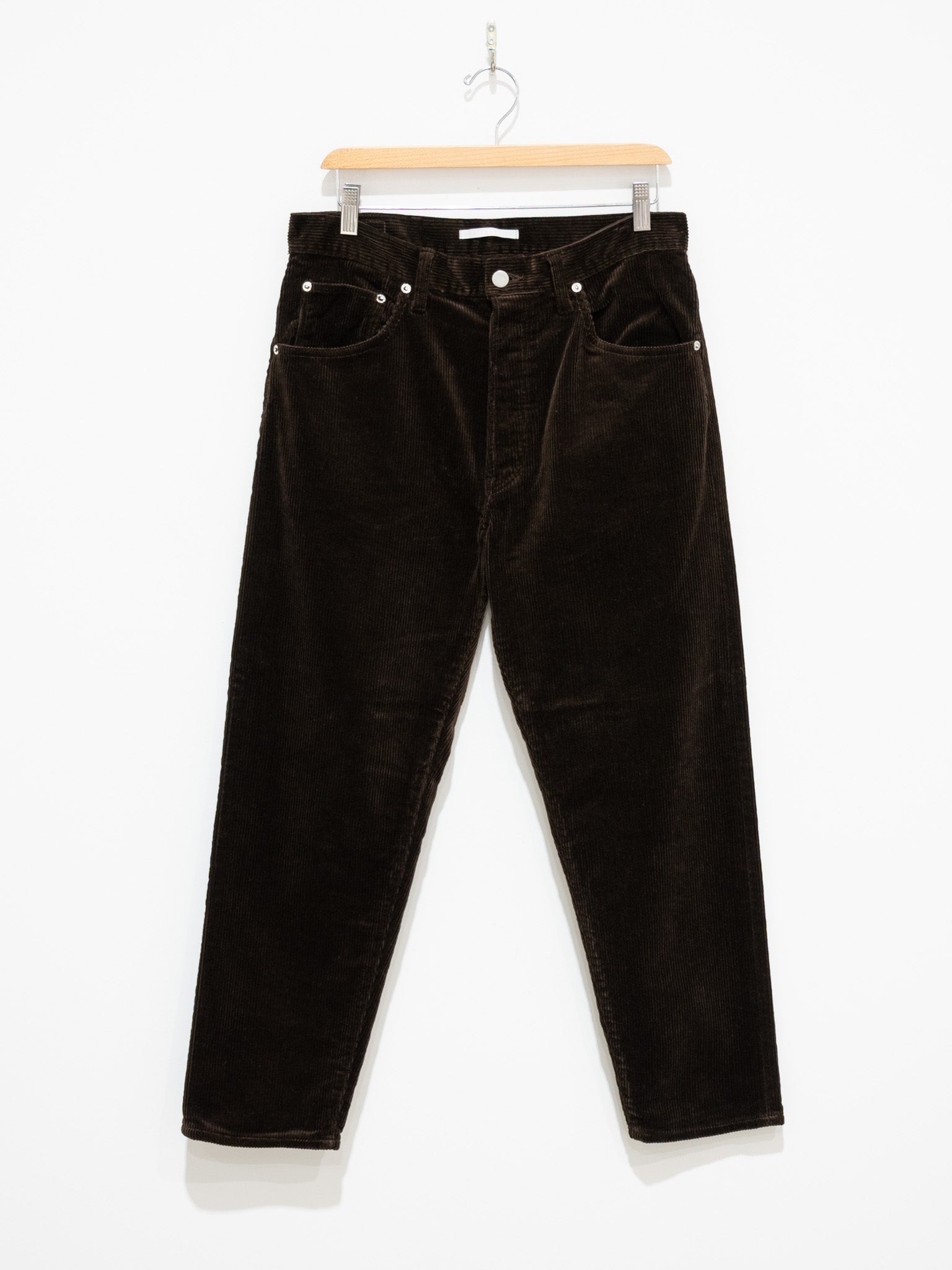Namu Shop - Hatski Loose Tapered Corduroy - Brown