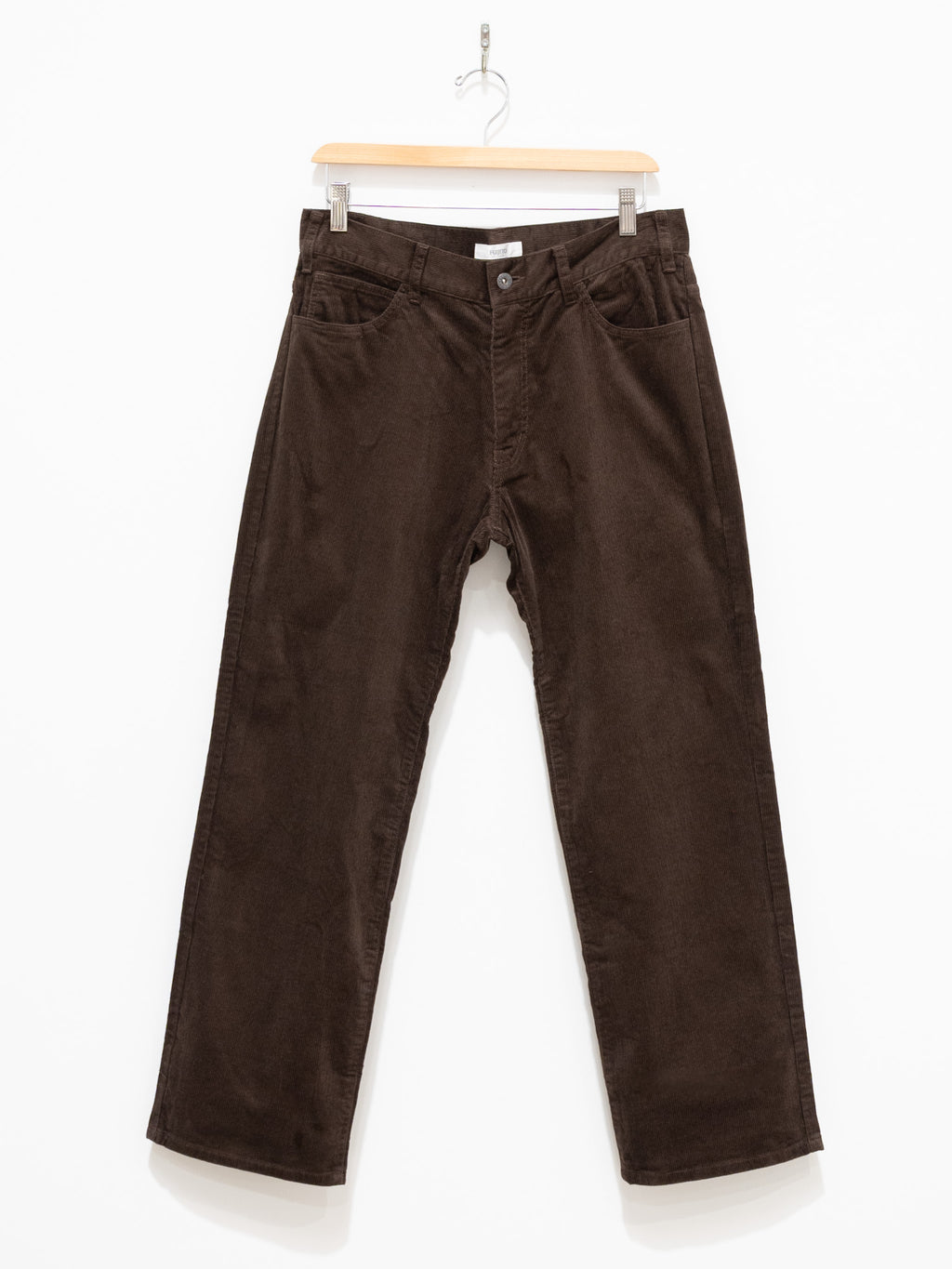 Namu Shop - Fujito Corduroy Cowboy Pants - Brown