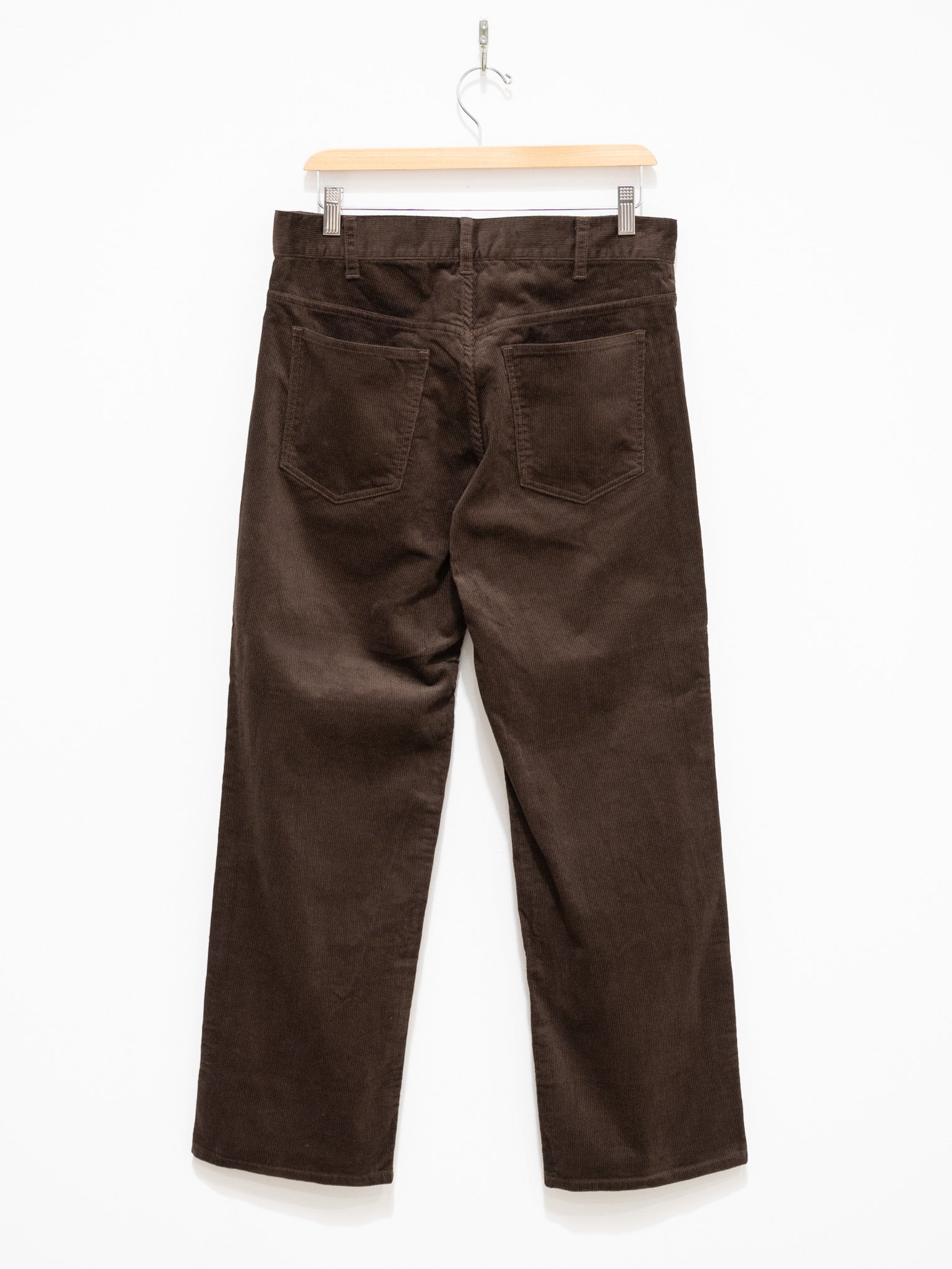 Namu Shop - Fujito Corduroy Cowboy Pants - Brown