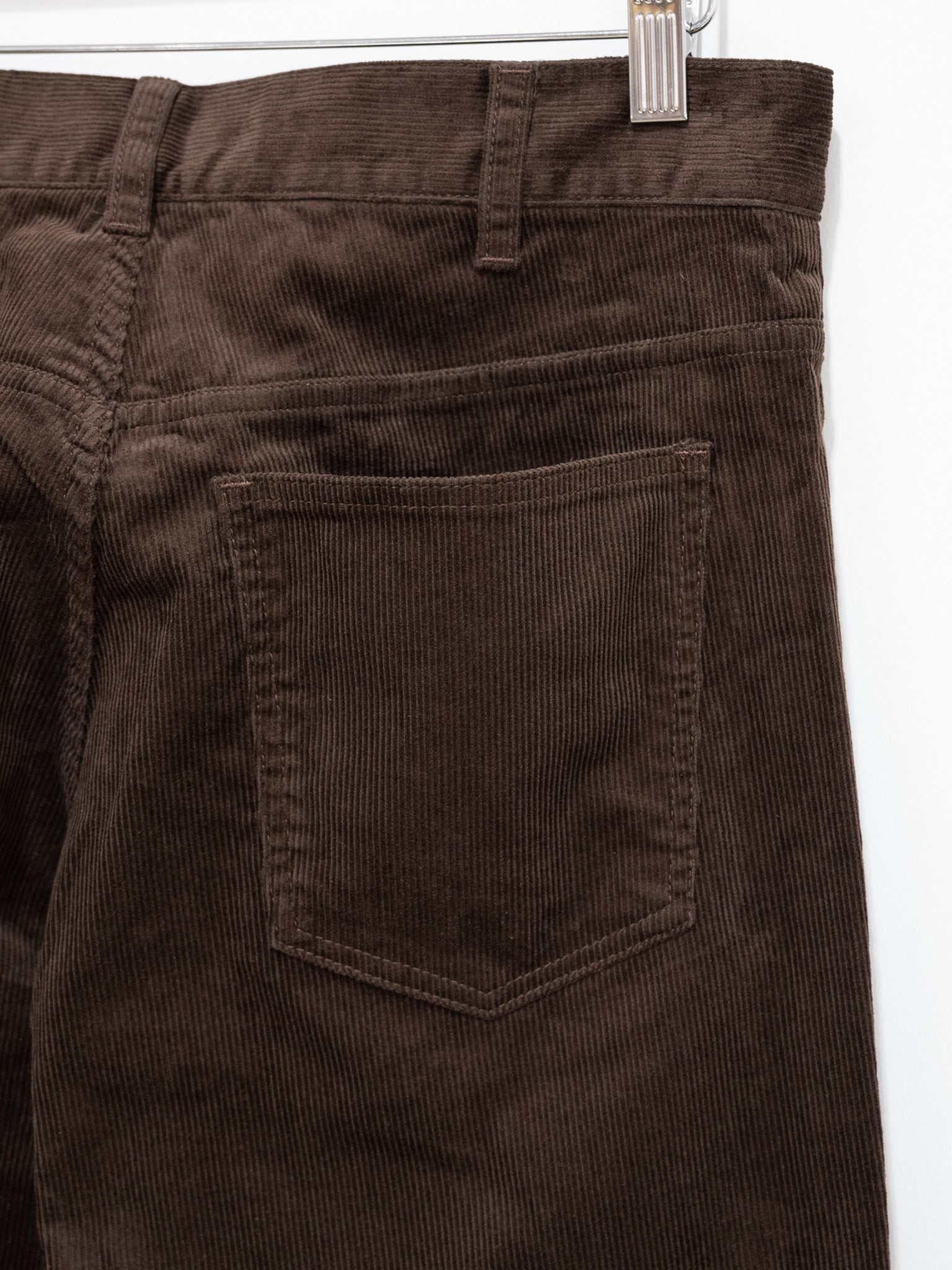 Namu Shop - Fujito Corduroy Cowboy Pants - Brown