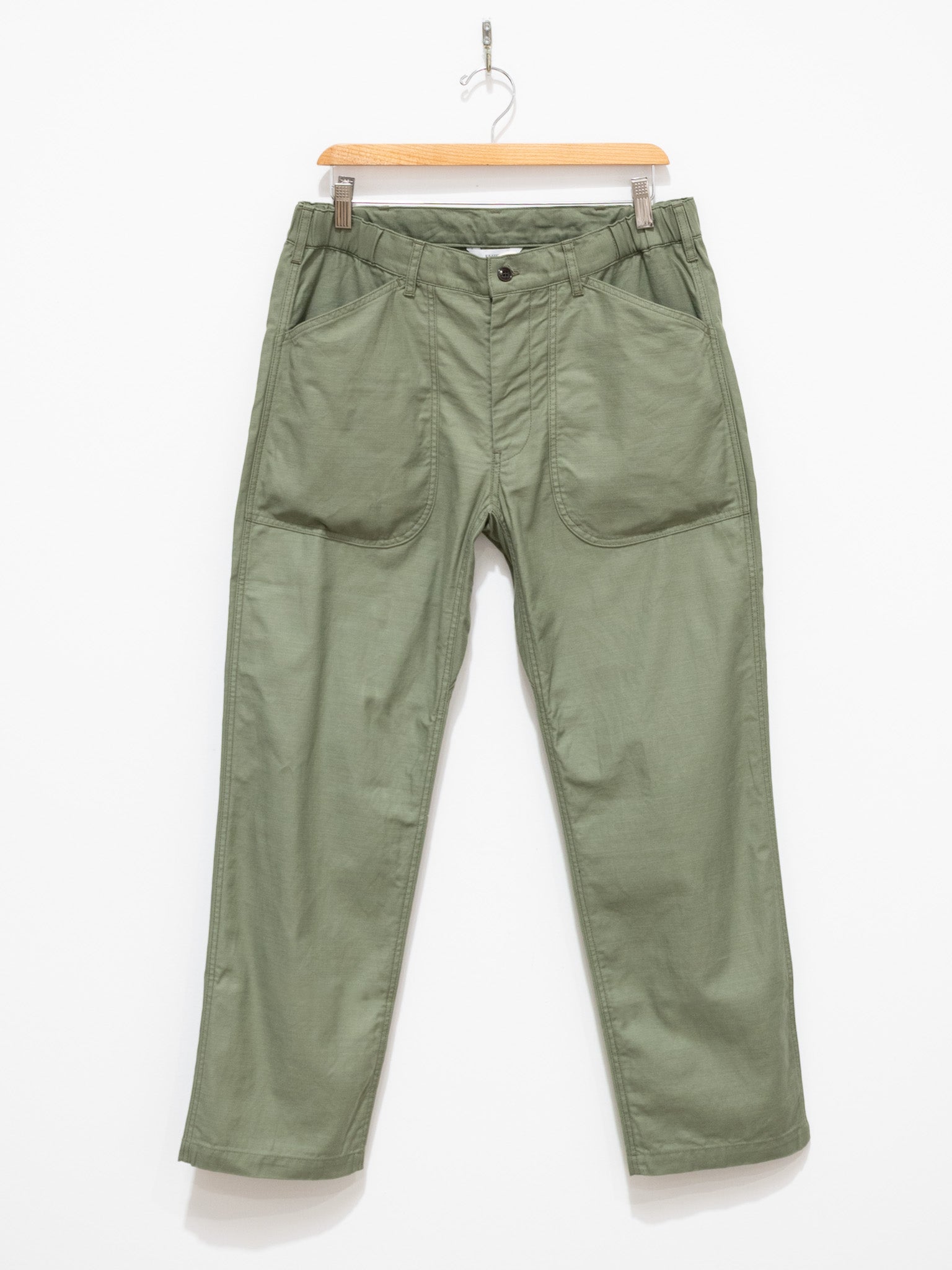 Namu Shop - Fujito Fatigue Easy Pants - Light Olive