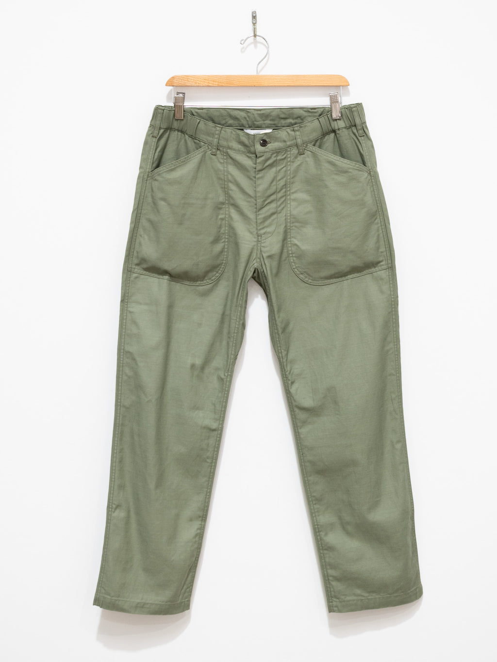 Namu Shop - Fujito Fatigue Easy Pants - Light Olive