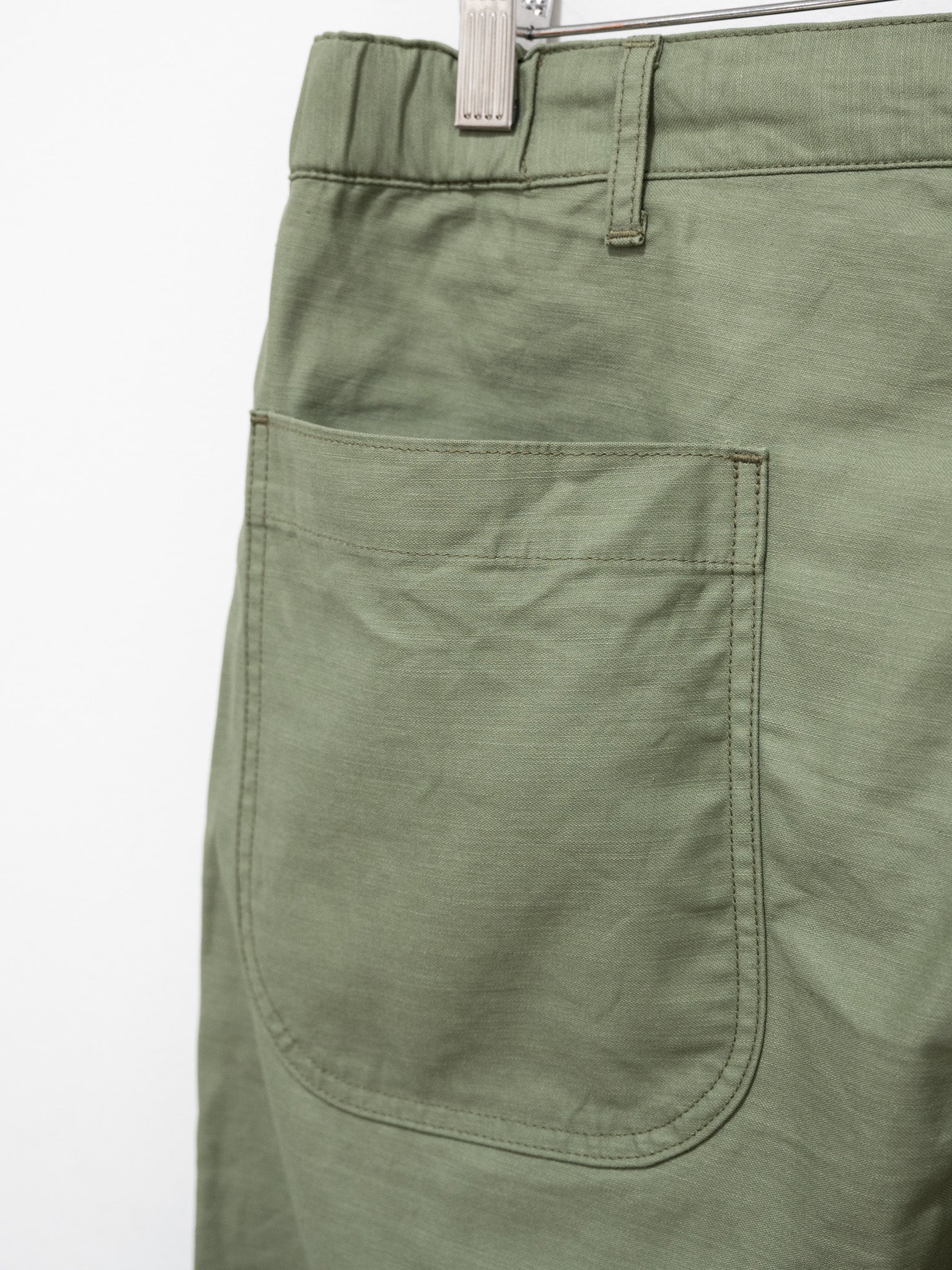 Namu Shop - Fujito Fatigue Easy Pants - Light Olive