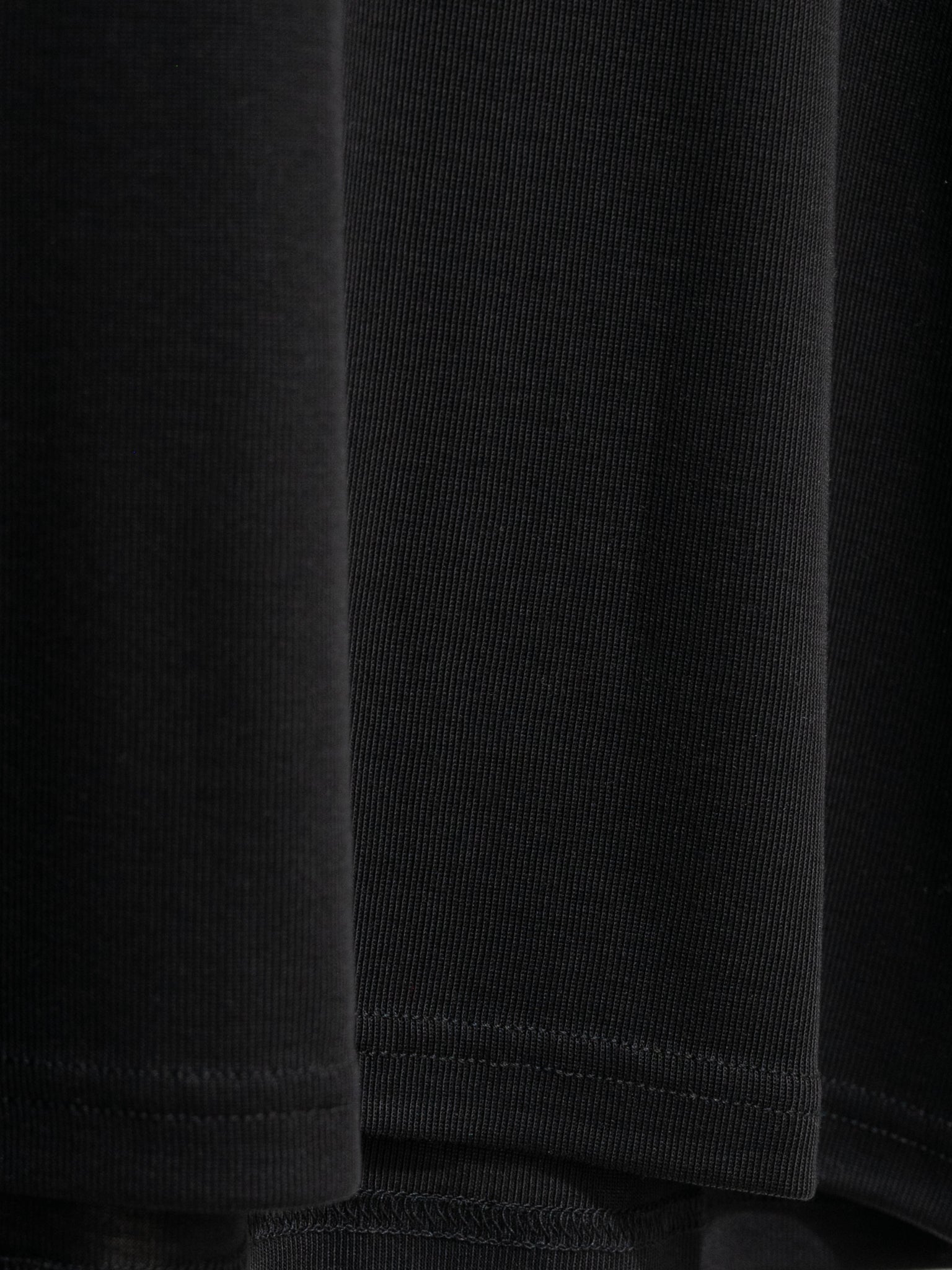 Namu Shop - Studio Nicholson Rond Jersey T-Shirt - Black