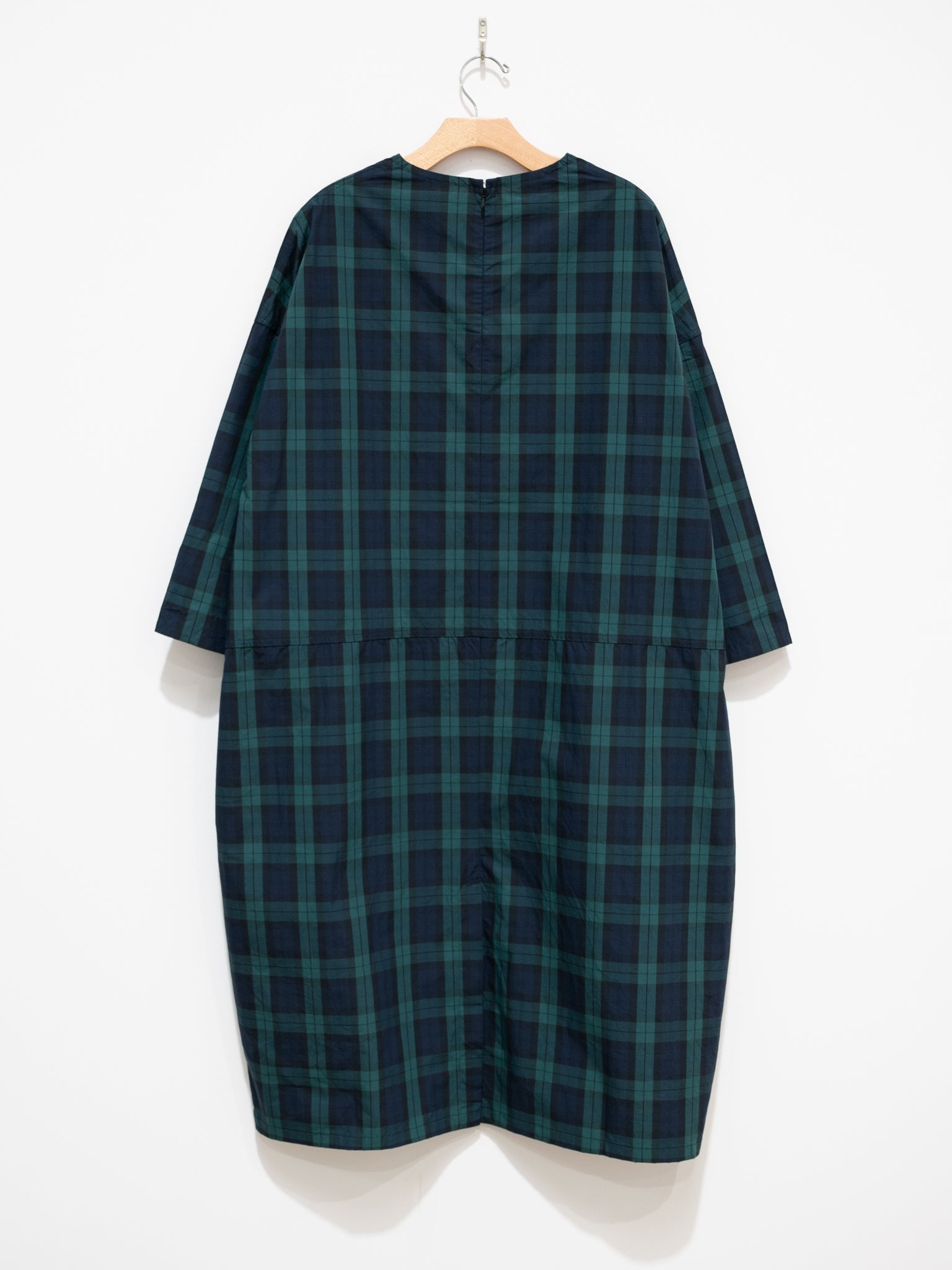Namu Shop - ICHI Ballon Dress - Black Watch