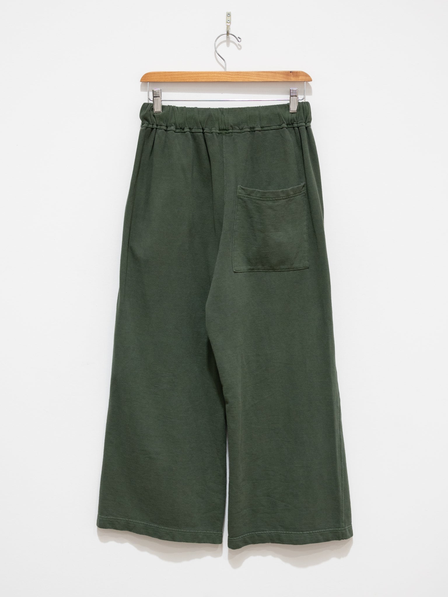Namu Shop - Ichi Antiquites Pigment French Terry Pants - Green