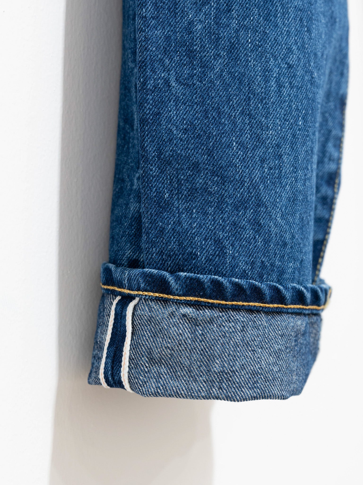 Namu Shop - Hatski Regular Tapered Washi Denim - Used Blue