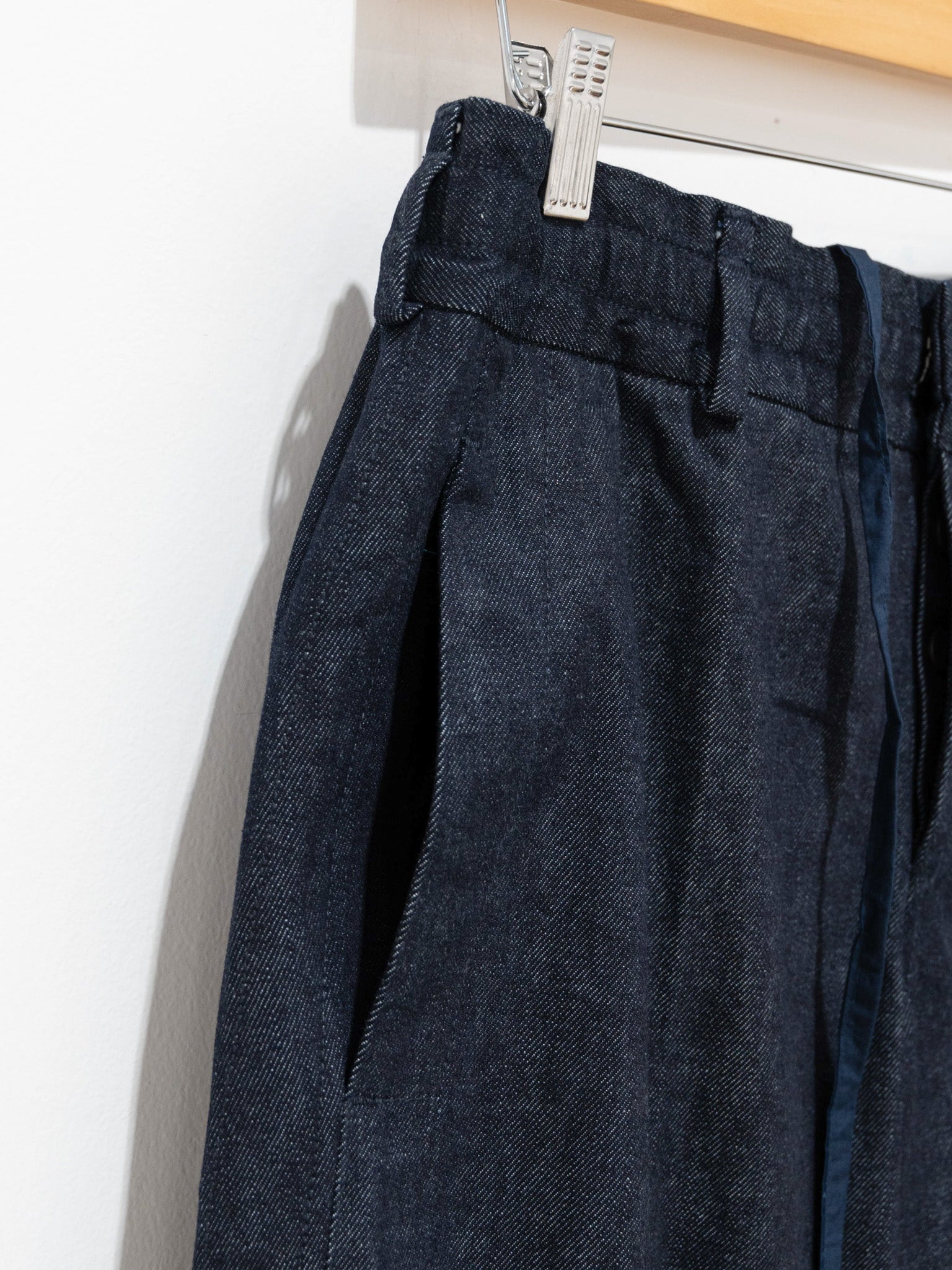 Namu Shop - Jan Machenhauer Tom Pants - Blue Cotton Denim