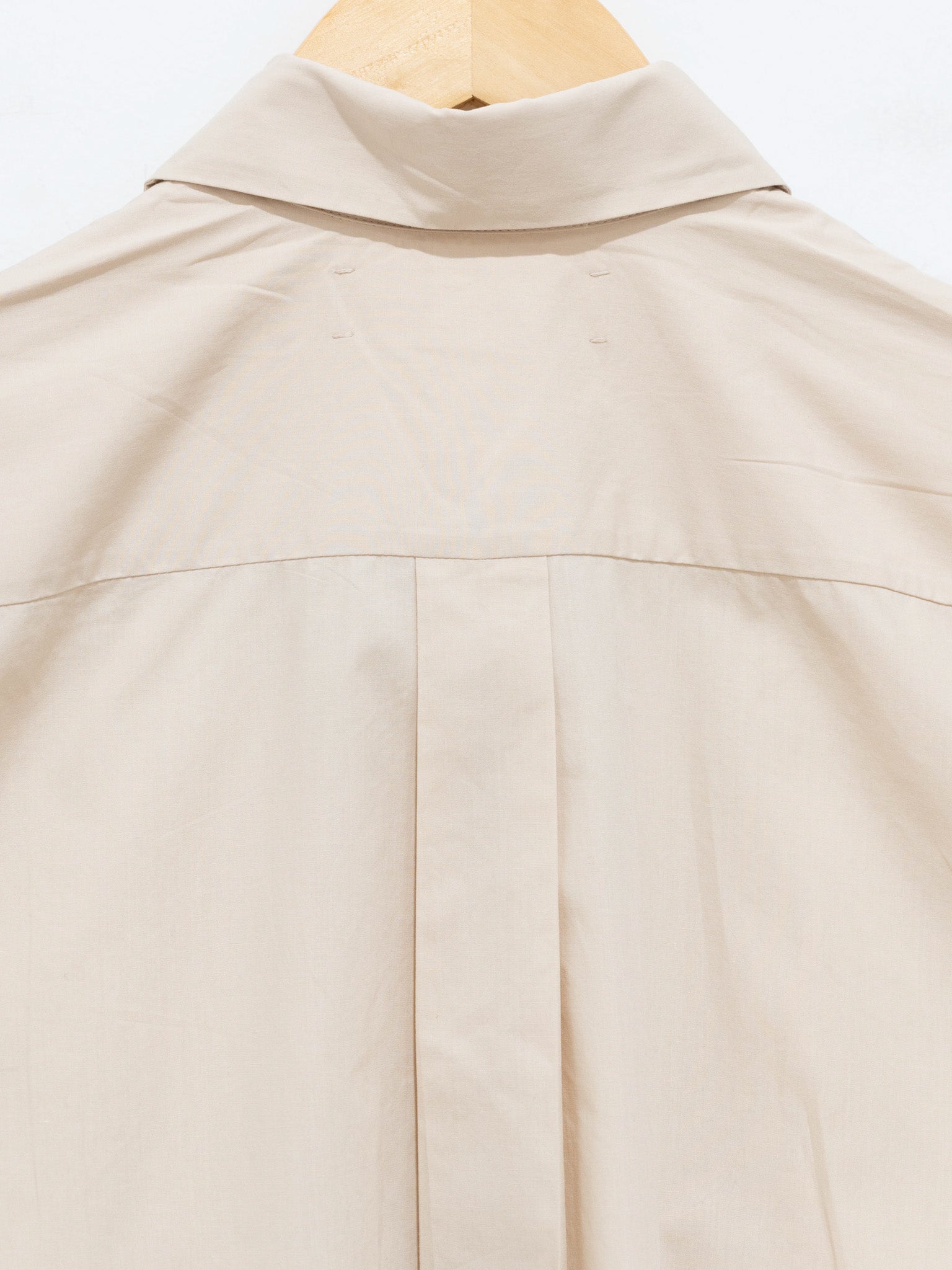 Namu Shop - Jan Machenhauer Chris Shirt - Almond Cotton Poplin