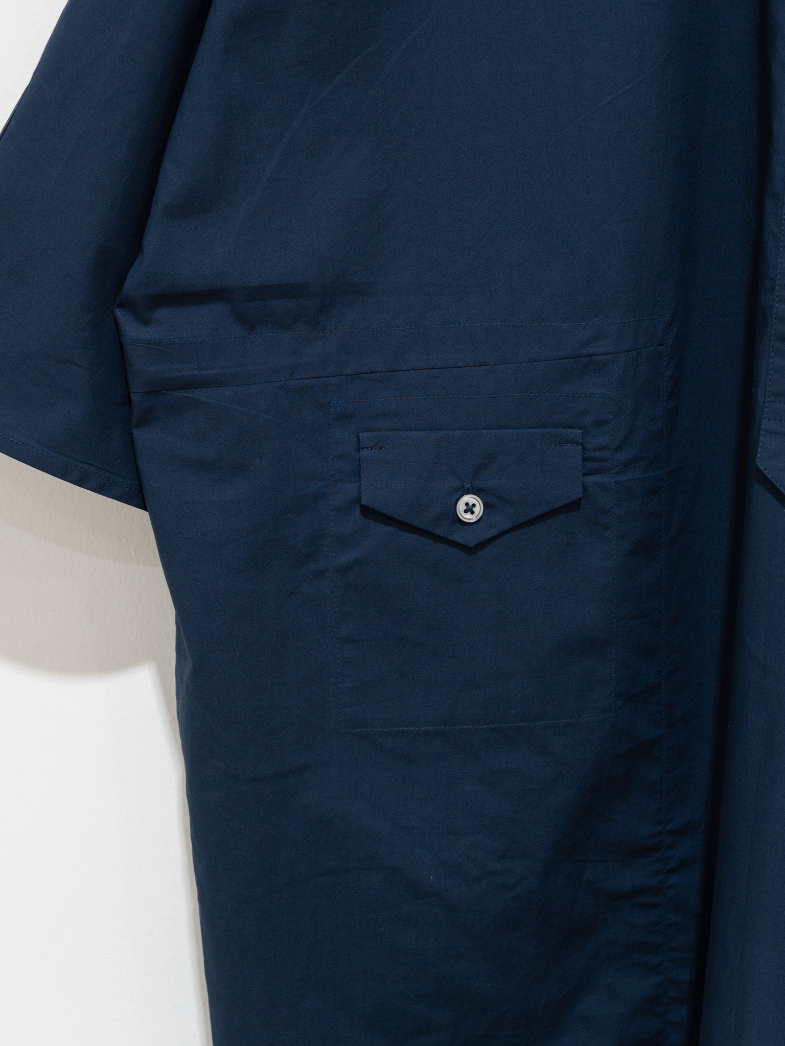Namu Shop - Jan Machenhauer Mina Dress - Indigo Cotton Poplin