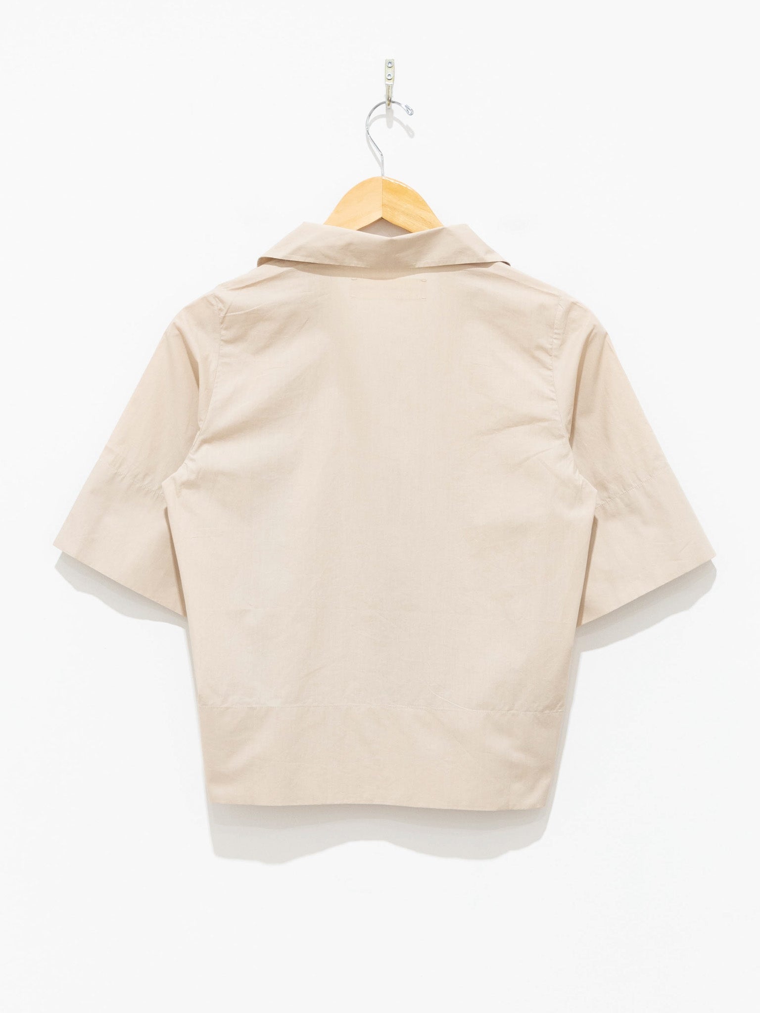 Namu Shop - Jan Machenhauer Ida Shirt - Almond Cotton Poplin