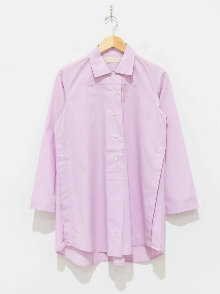 Namu Shop - Jan Machenhauer Lucille Shirt - Orchid Cotton Poplin