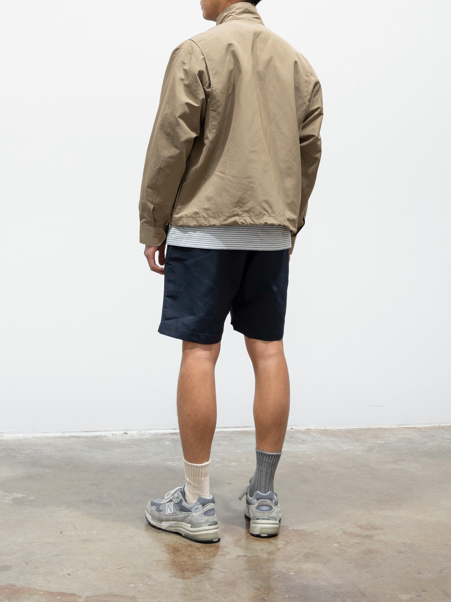 Namu Shop - Kaptain Sunshine Trainer Shortpants - Navy