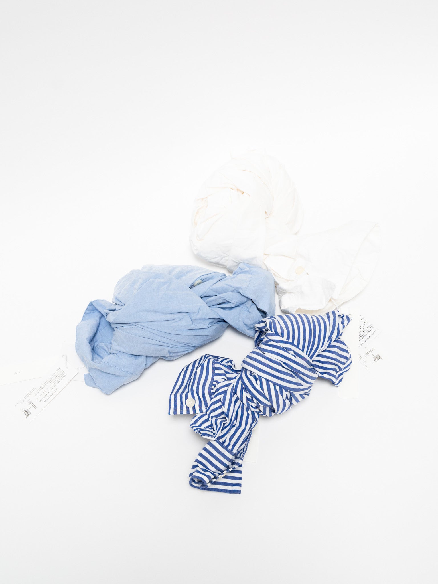Namu Shop - ICHI Washer BD Shirt - White