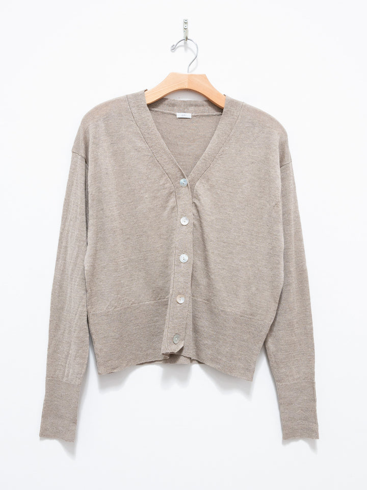 Namu Shop - ICHI Linen Cardigan - Beige
