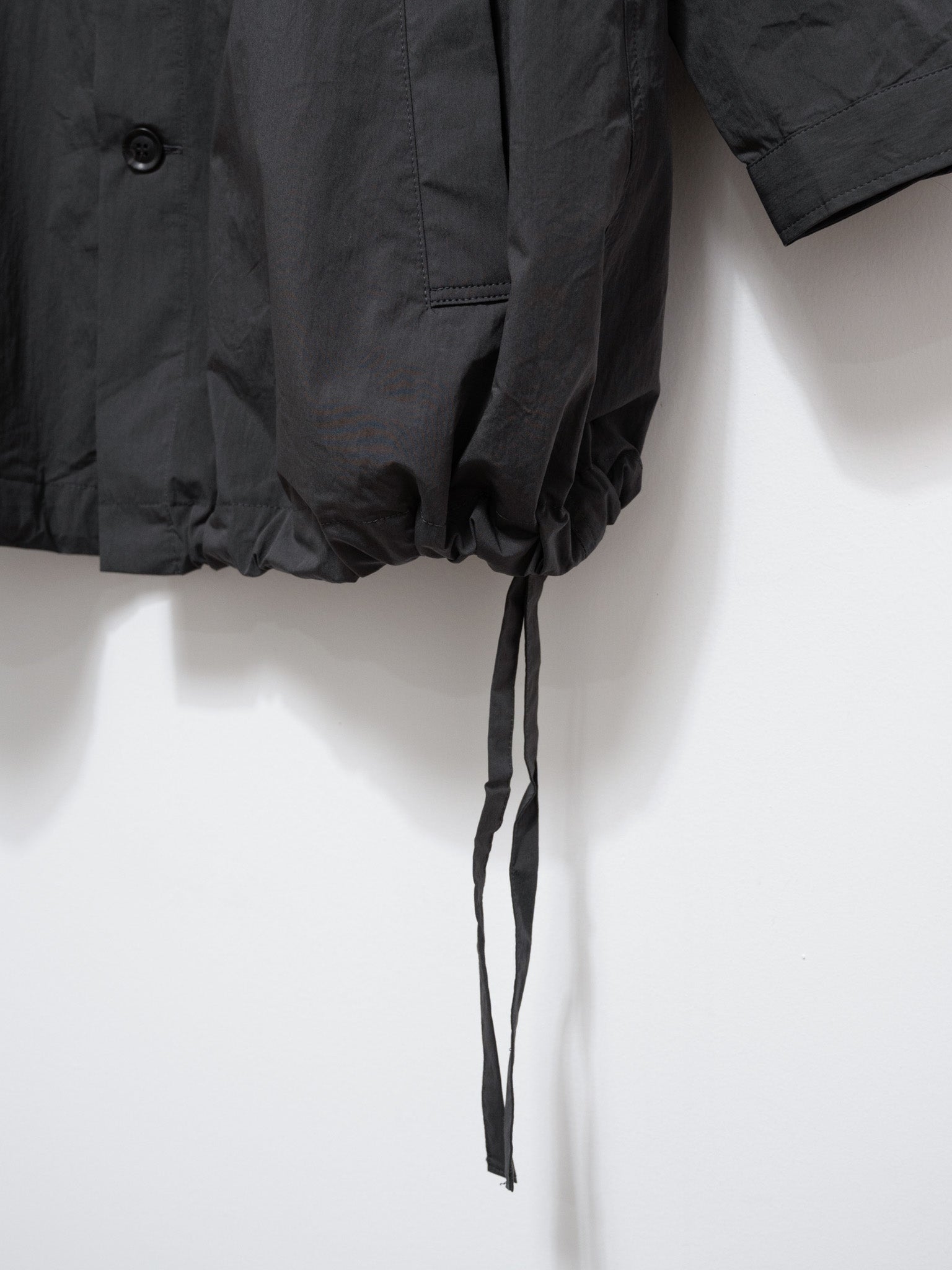 Namu Shop - ICHI Water-resistant Hooded Jacket - Charcoal