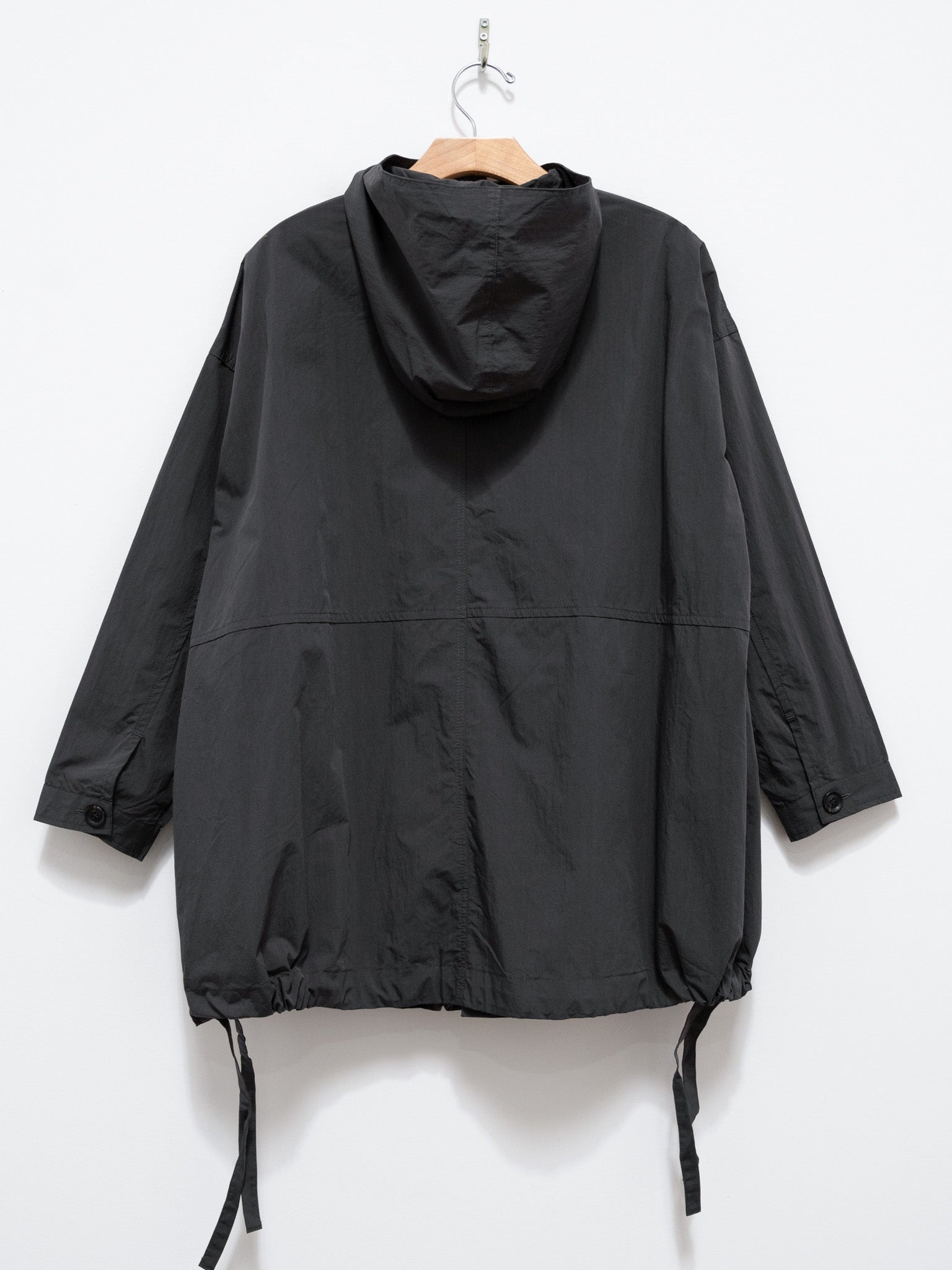 Namu Shop - ICHI Water-resistant Hooded Jacket - Charcoal