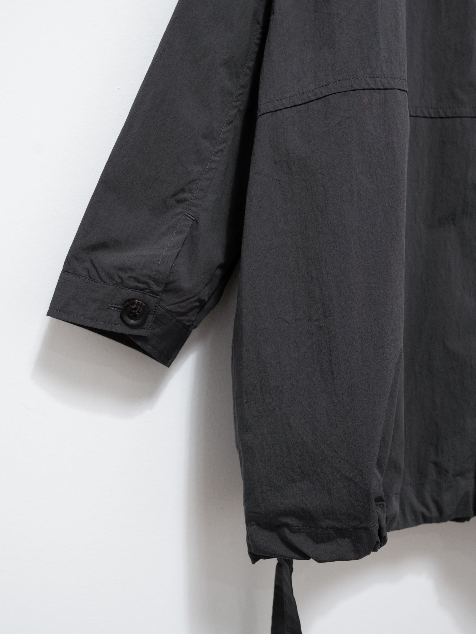 Namu Shop - ICHI Water-resistant Hooded Jacket - Charcoal