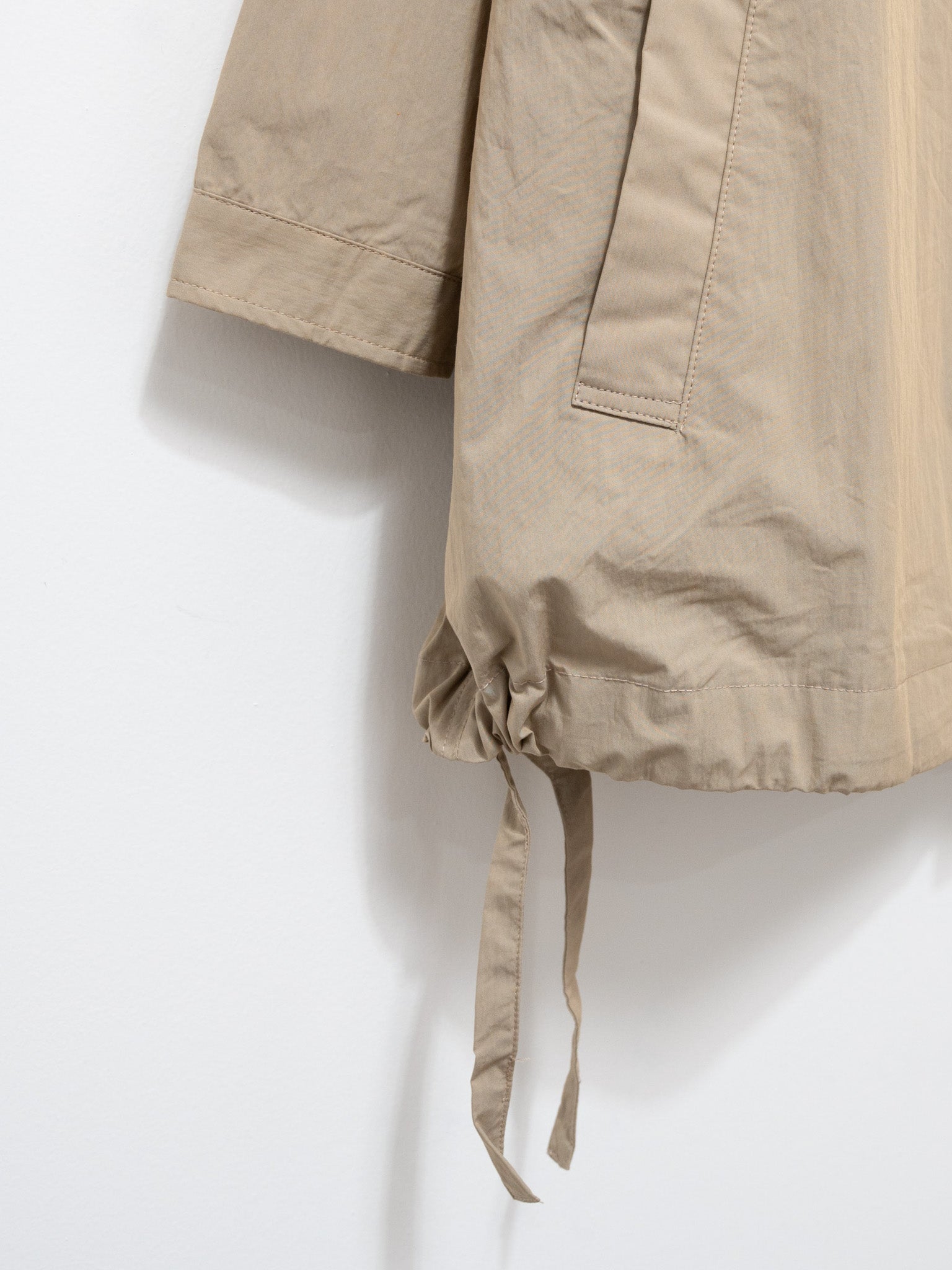 Namu Shop - ICHI Water-resistant Hooded Jacket - Beige