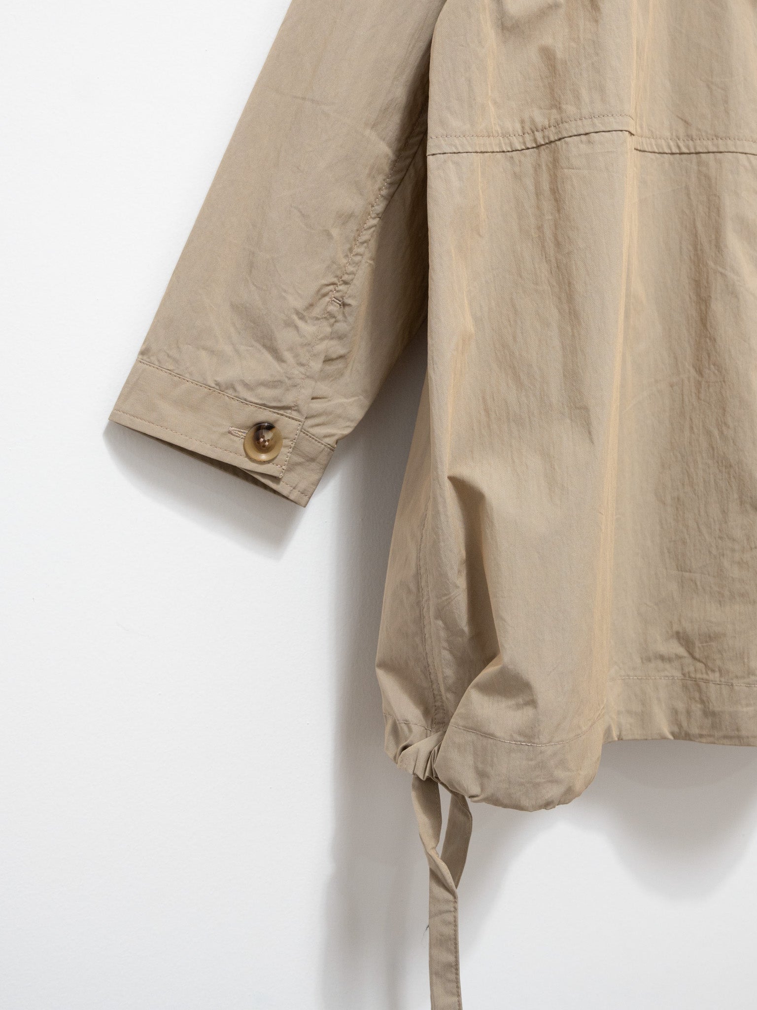 Namu Shop - ICHI Water-resistant Hooded Jacket - Beige