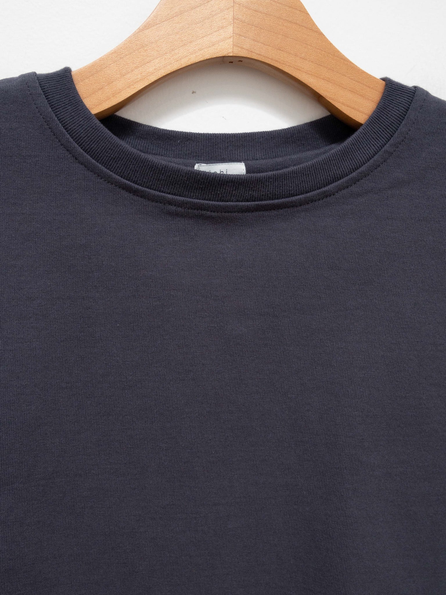Namu Shop - ICHI Heavy Jersey Wide Pullover - Charcoal